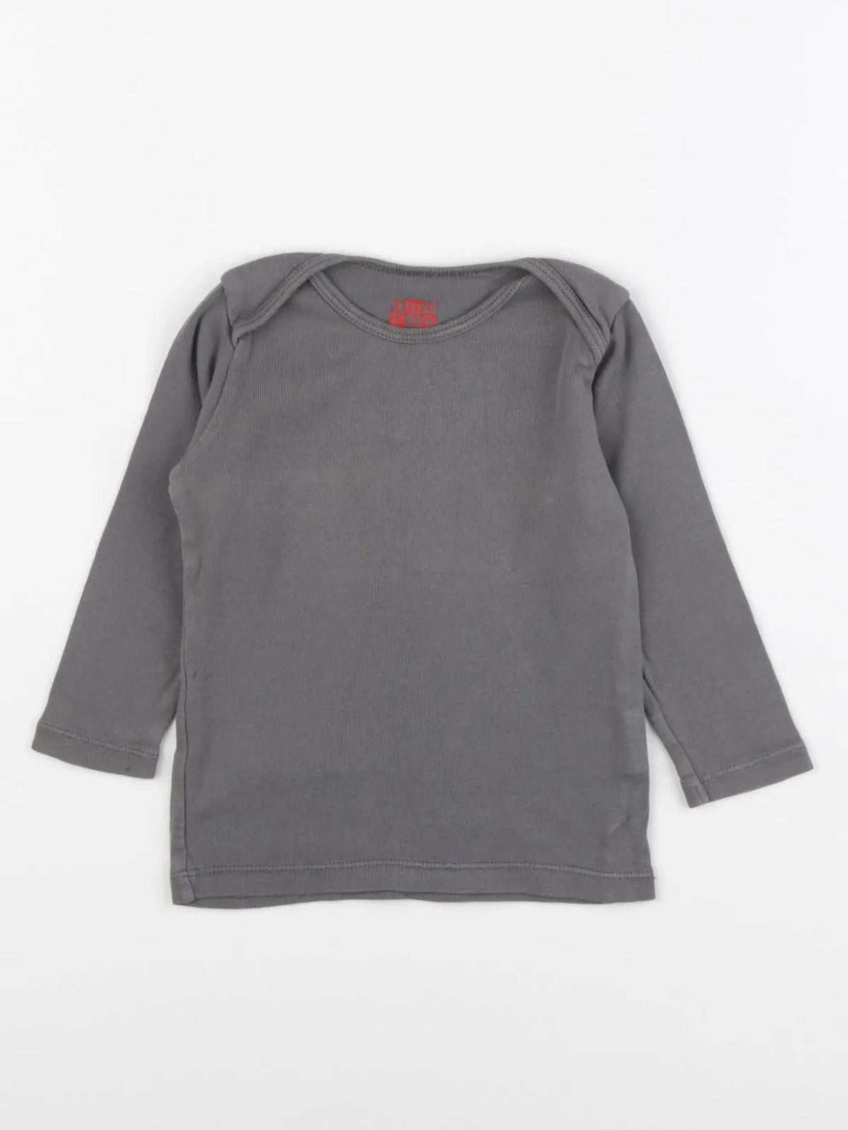 Bonton - maillot de corps gris - 18 mois