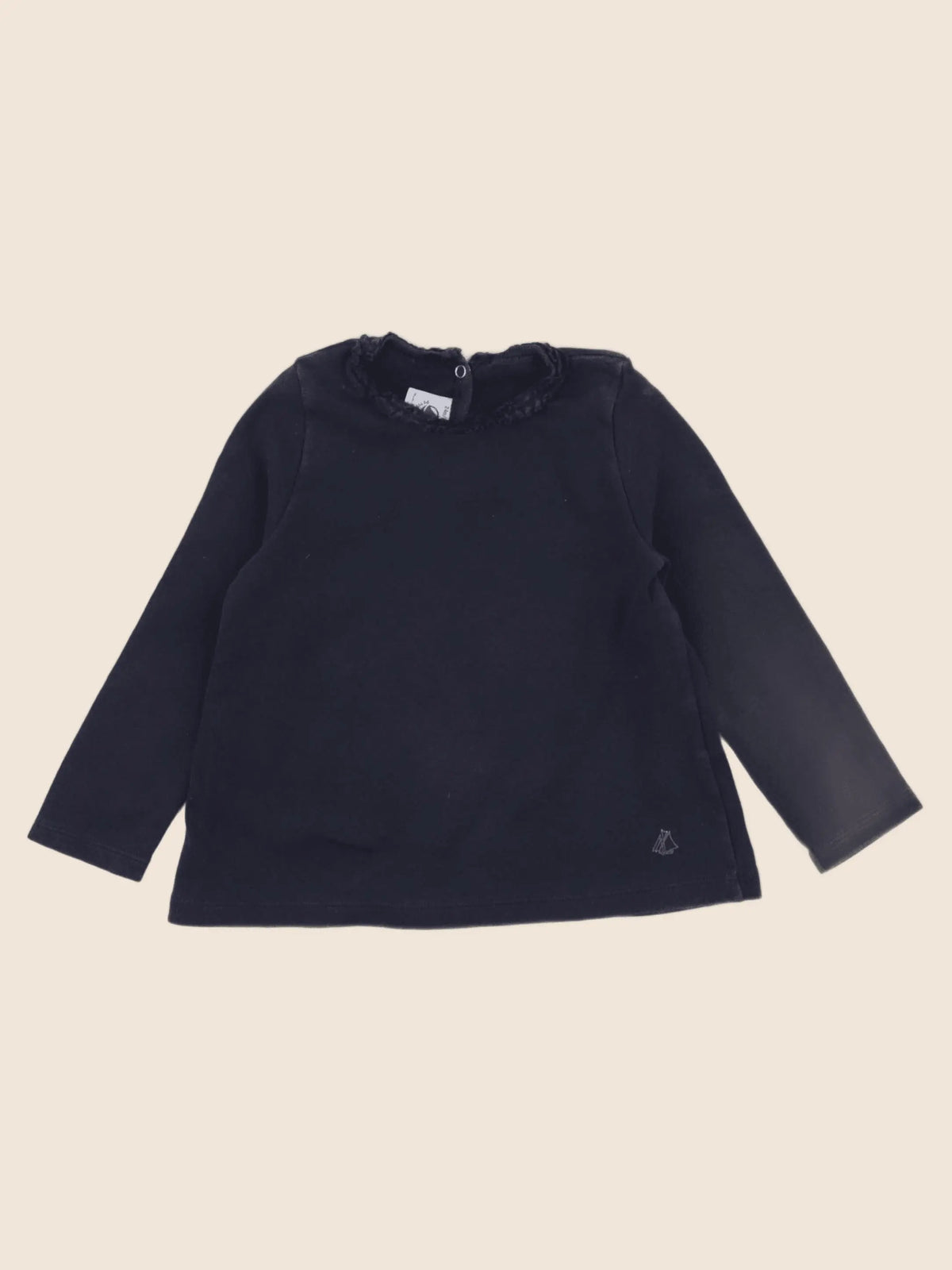 Petit Bateau - tee-shirt bleu - 24 mois