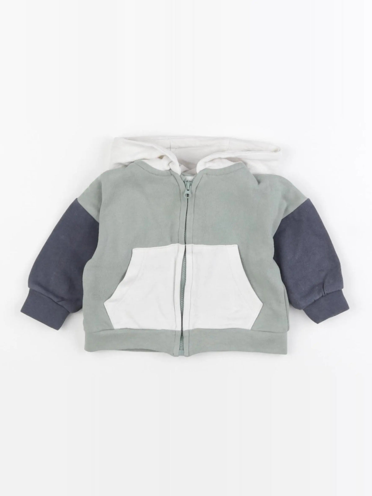 Vertbaudet - sweat multicolore - 6 mois