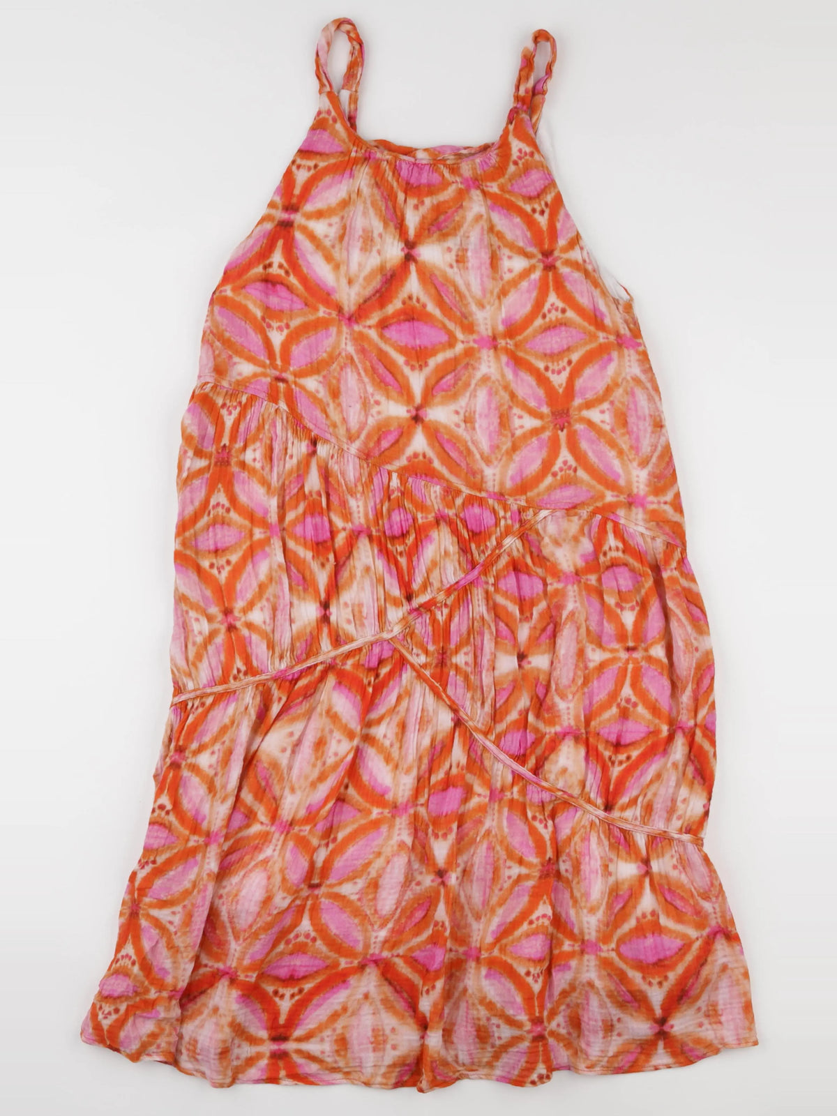 Zara - robe orange - 13/14 ans