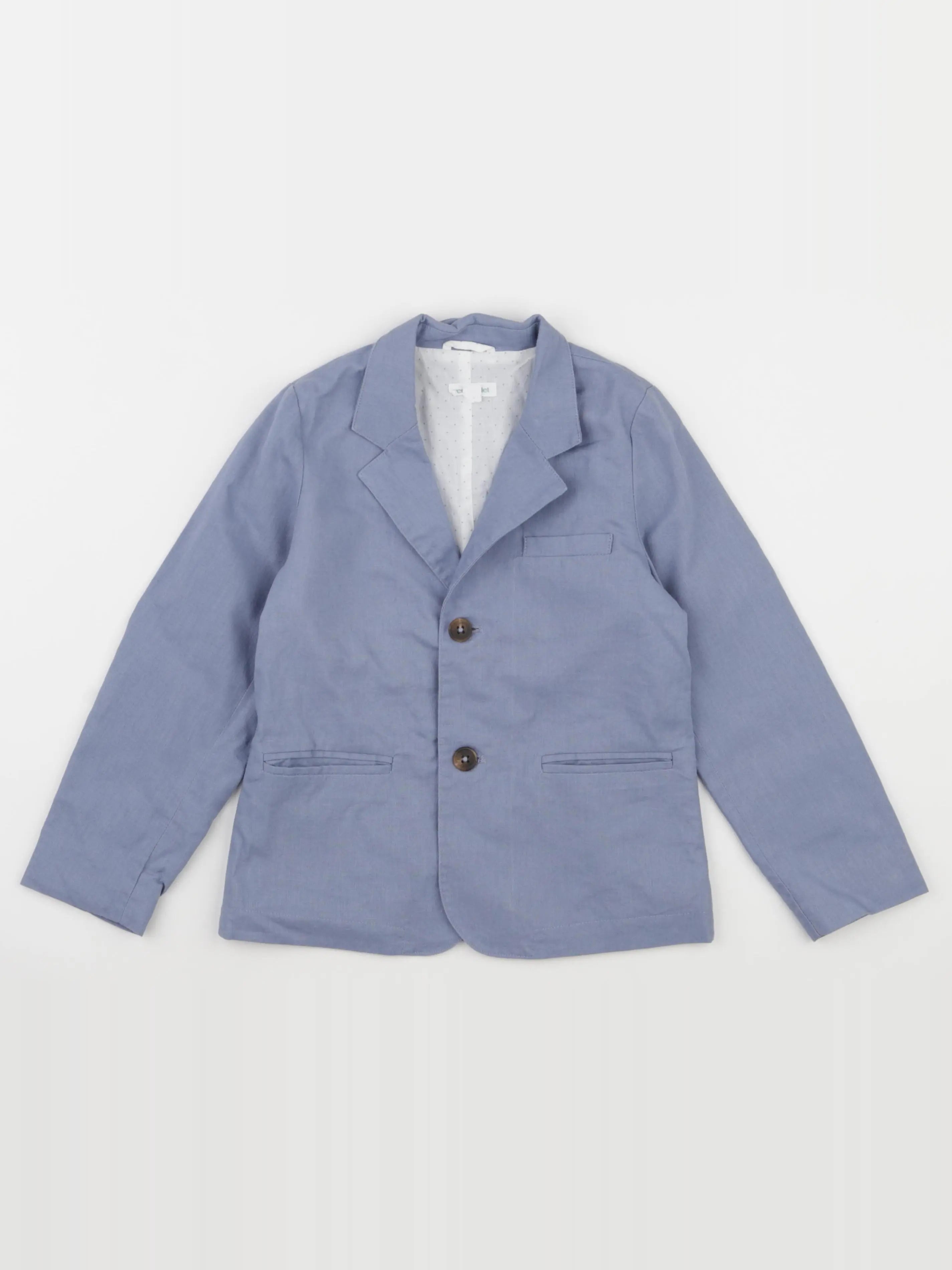 Vertbaudet - veste bleu - 6 ans