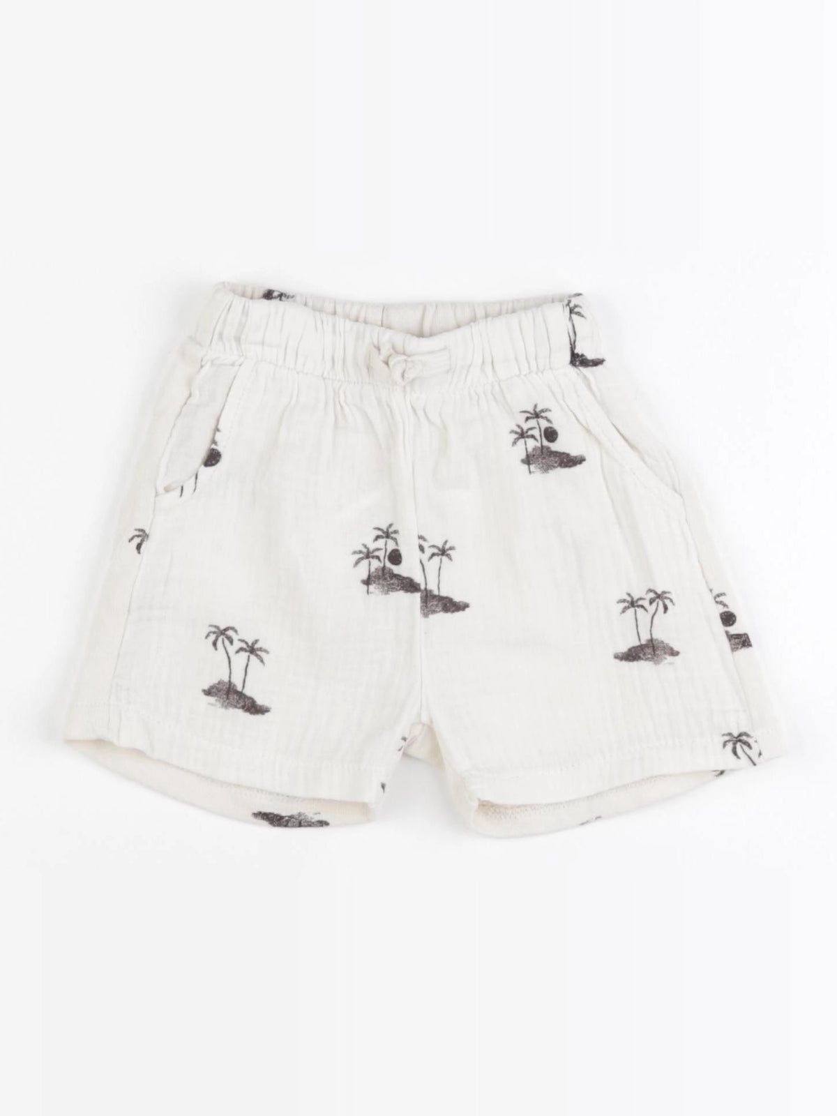 Zara - short blanc - 12/18 mois