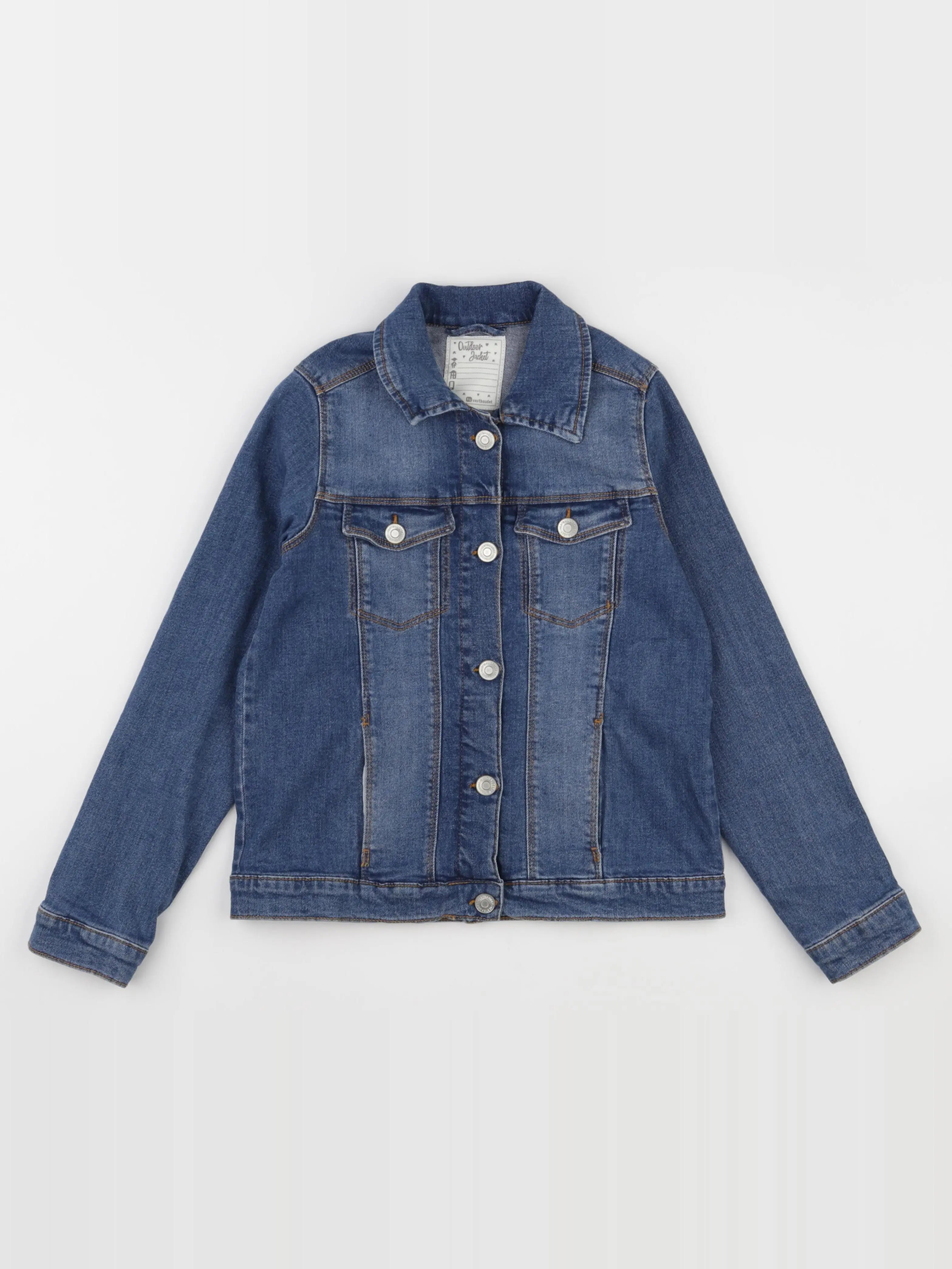 Vertbaudet - veste bleu - 12 ans