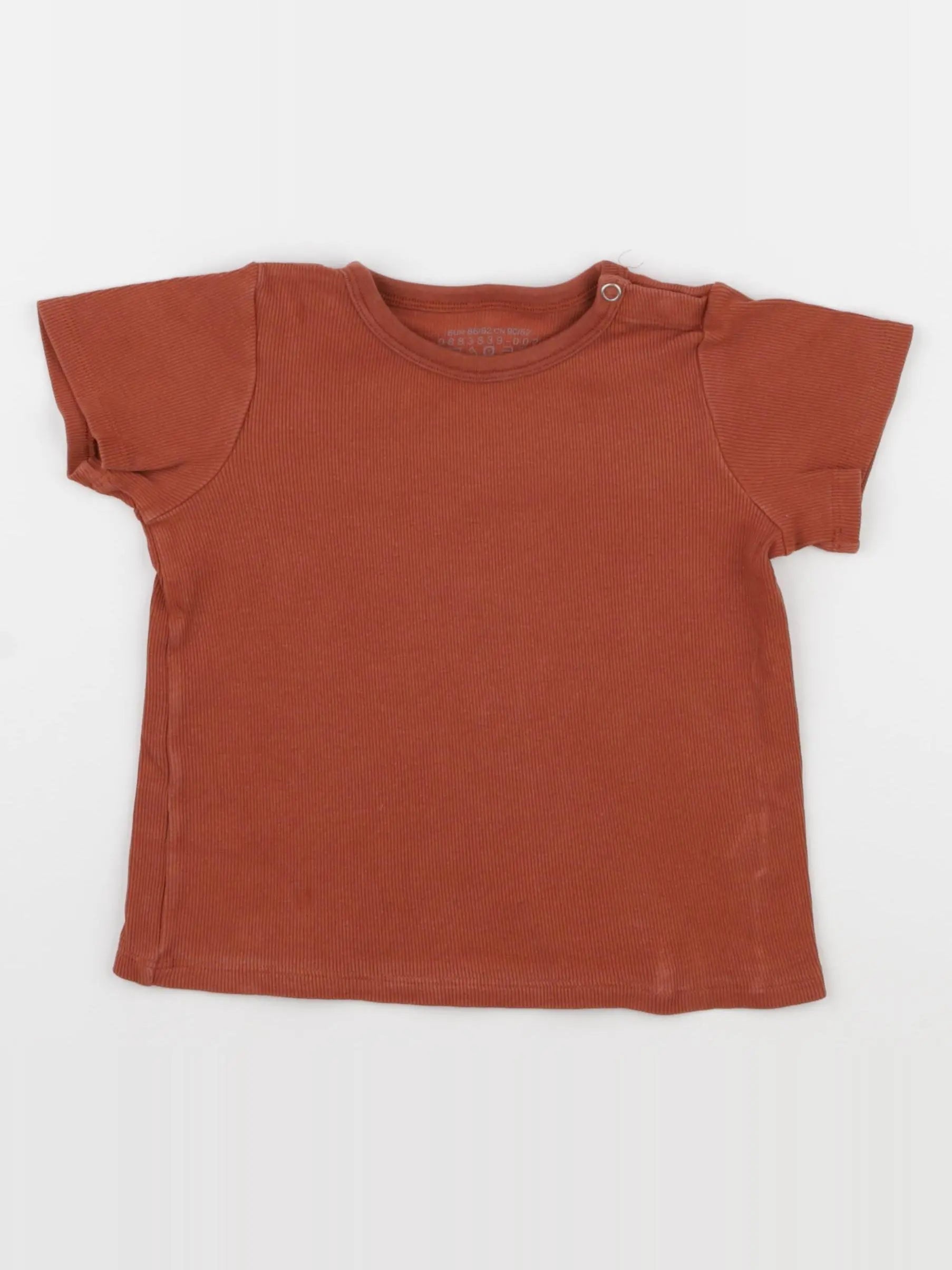 Arket - tee-shirt marron - 1 an à 2 ans