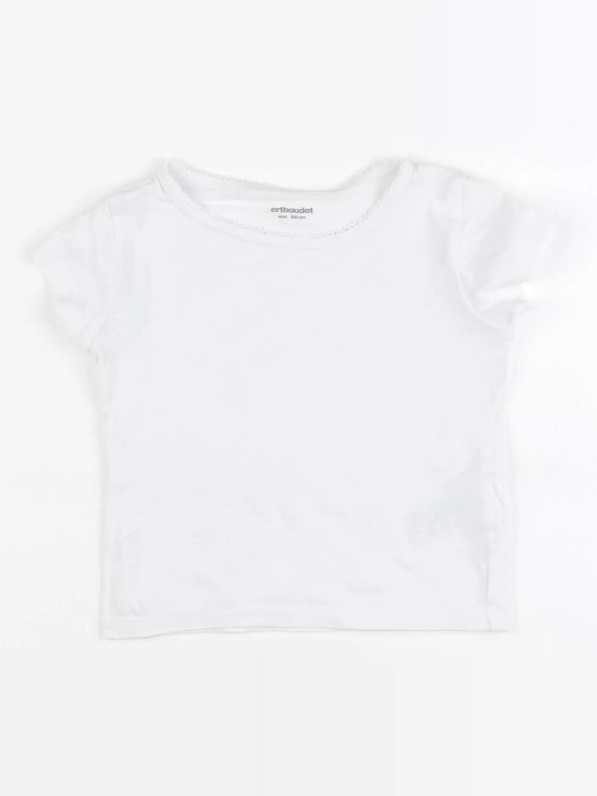 Vertbaudet - maillot de corps blanc - 2 ans