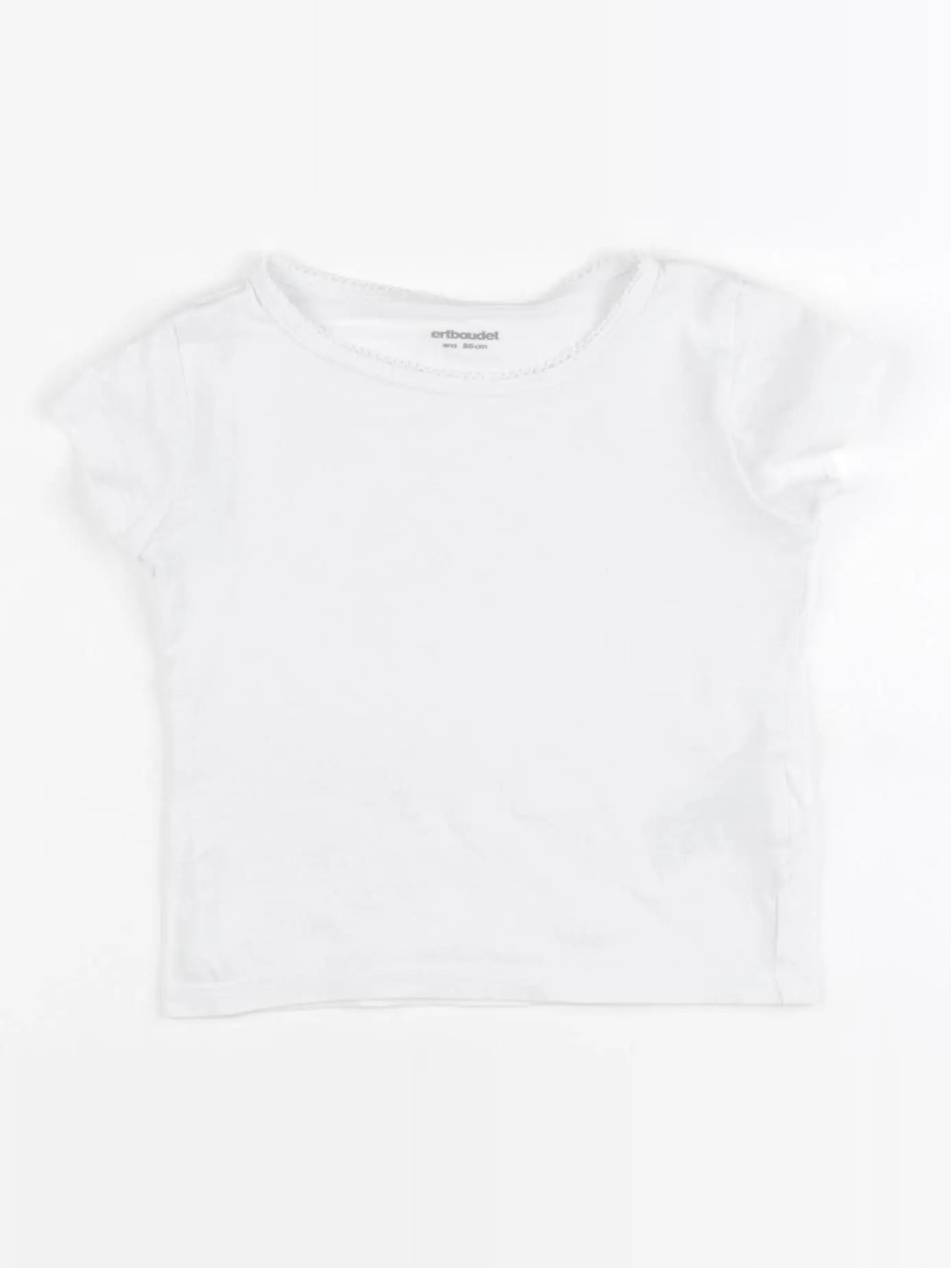 Vertbaudet - maillot de corps blanc - 2 ans
