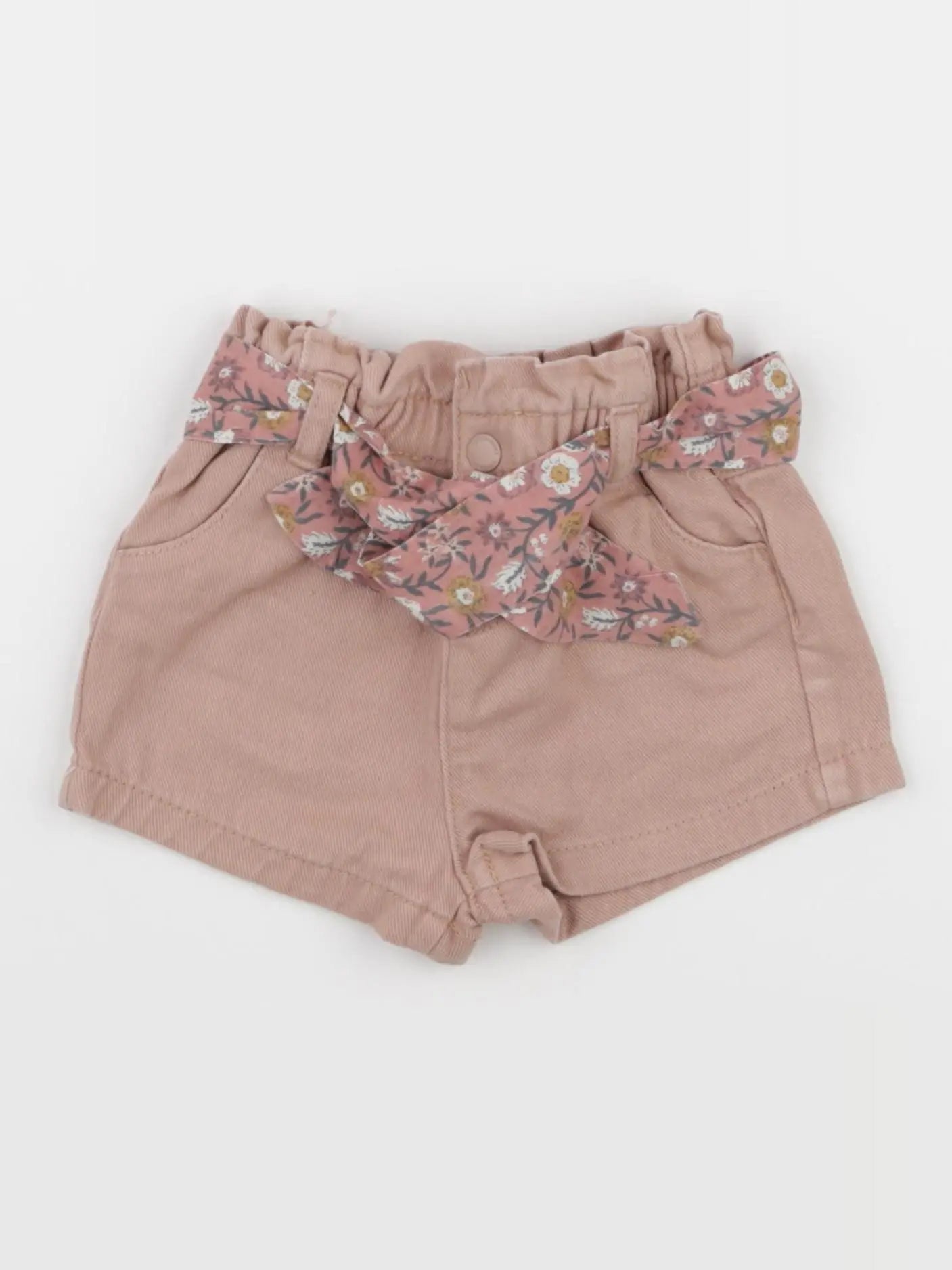 Vertbaudet - short rose - 18 mois