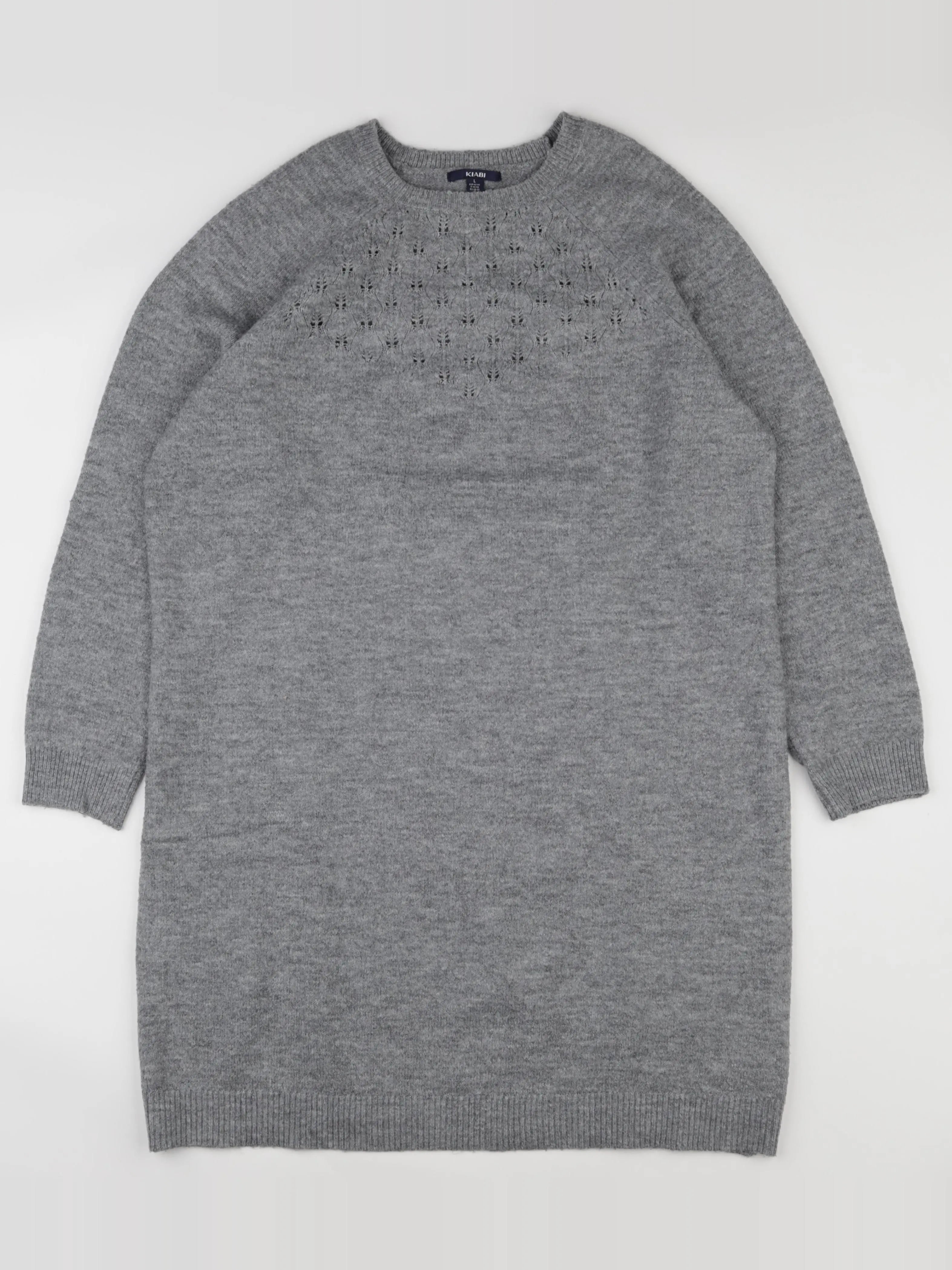 Kiabi - robe grossesse gris - l