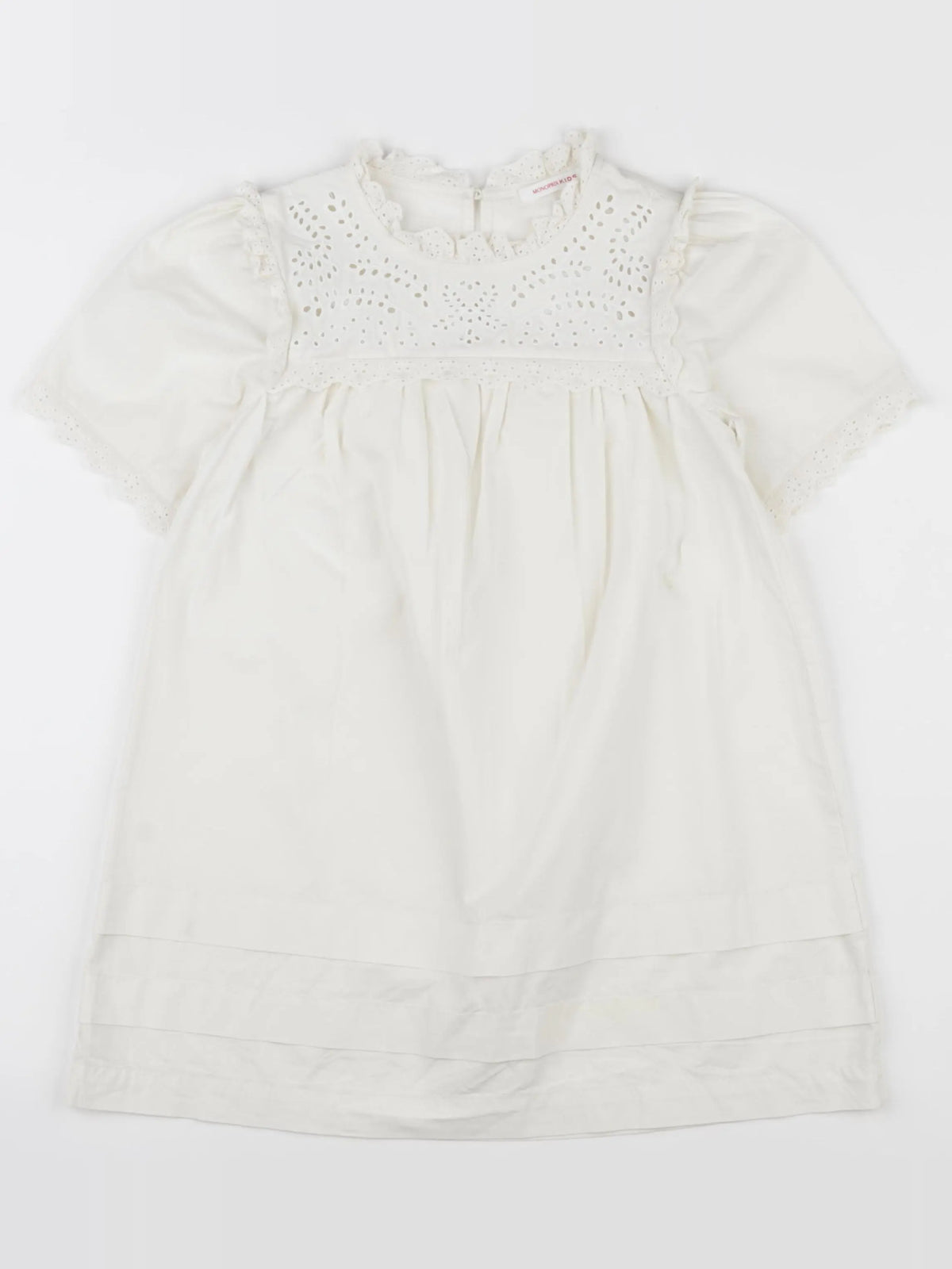 Monoprix - robe beige - 6 ans