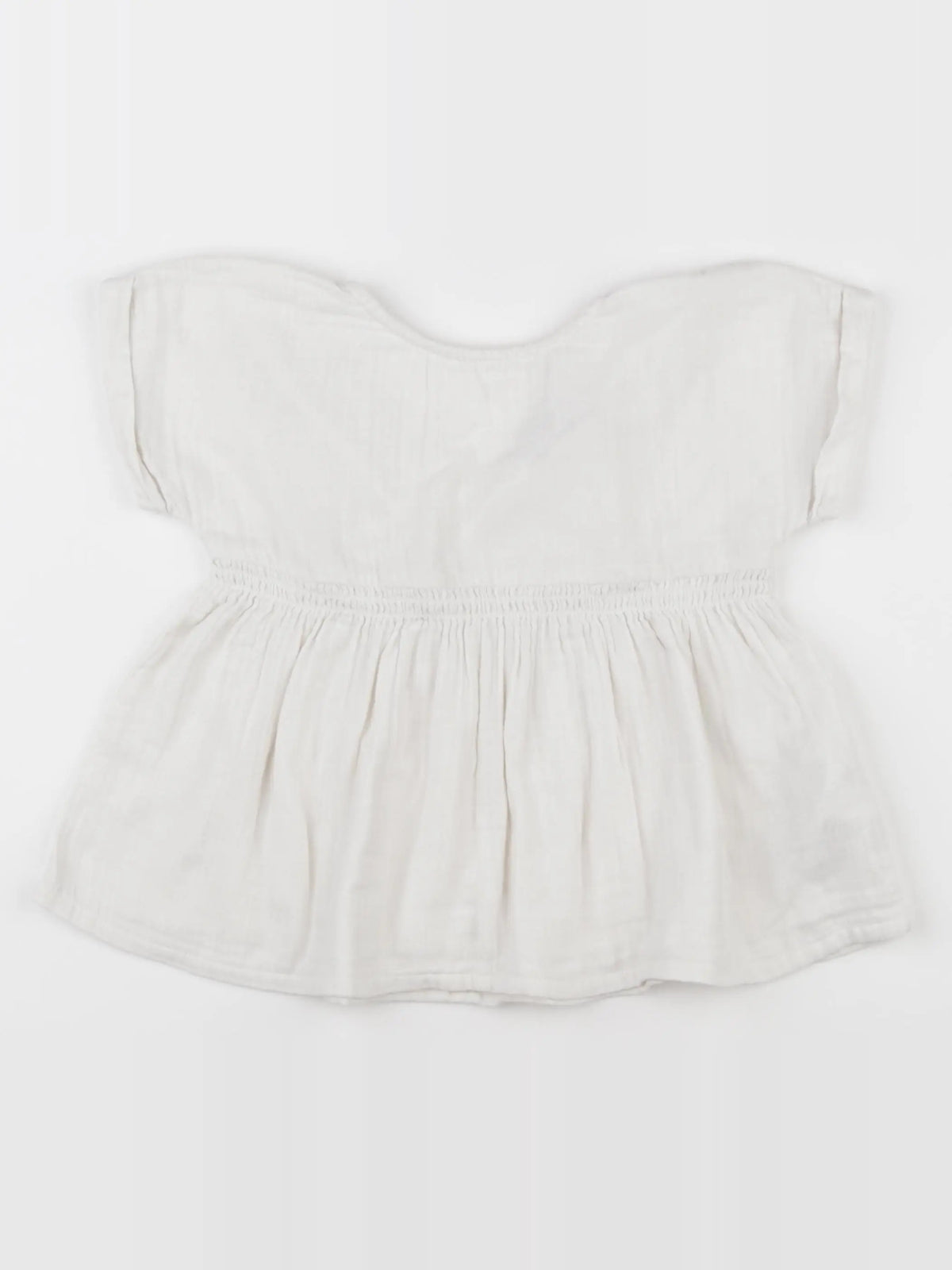 Cyrillus - blouse blanc - 6 ans