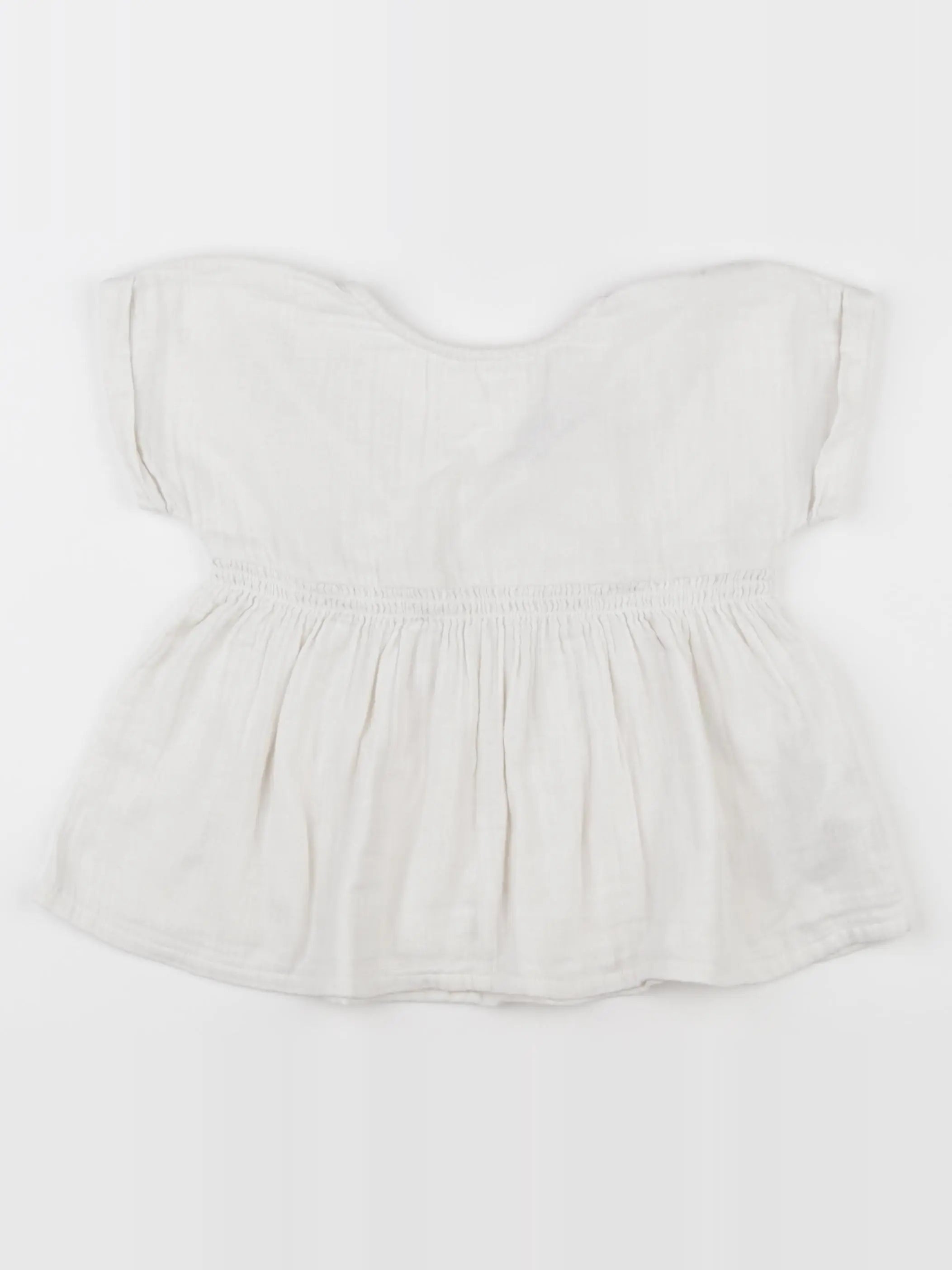 Cyrillus - blouse blanc - 6 ans