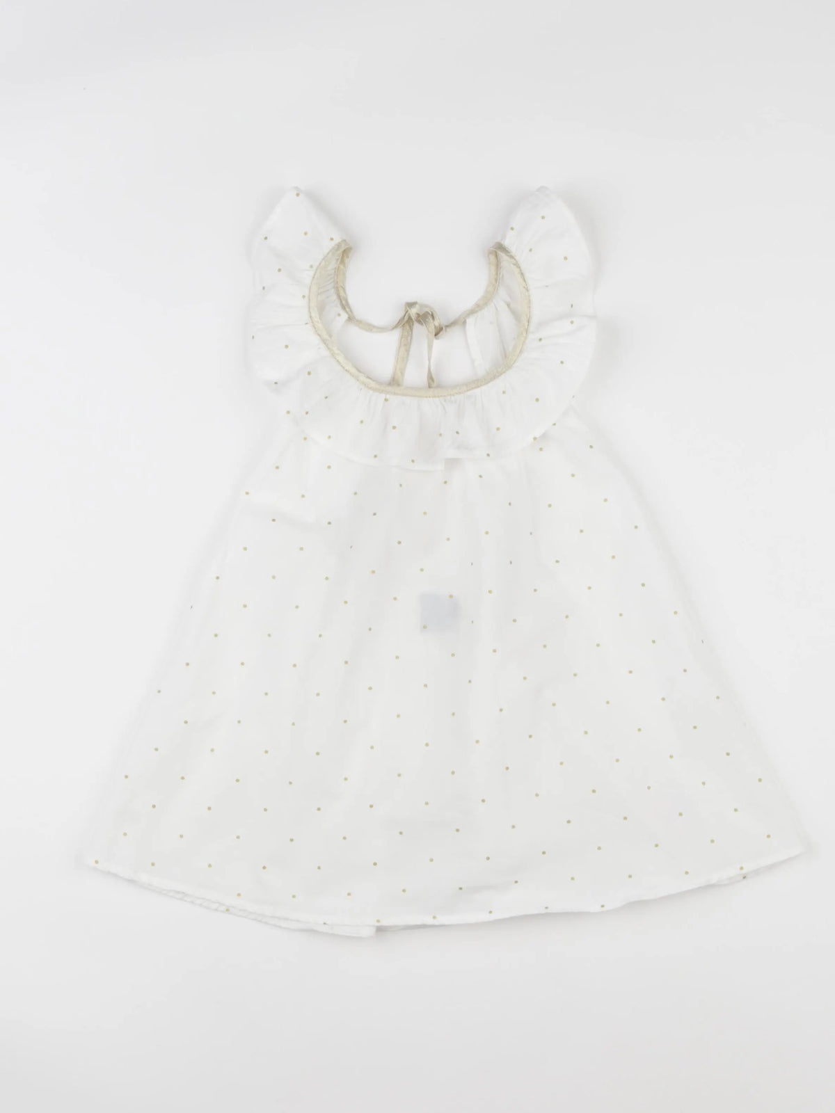 Frangin Frangine - blouse blanc, or - 6 ans