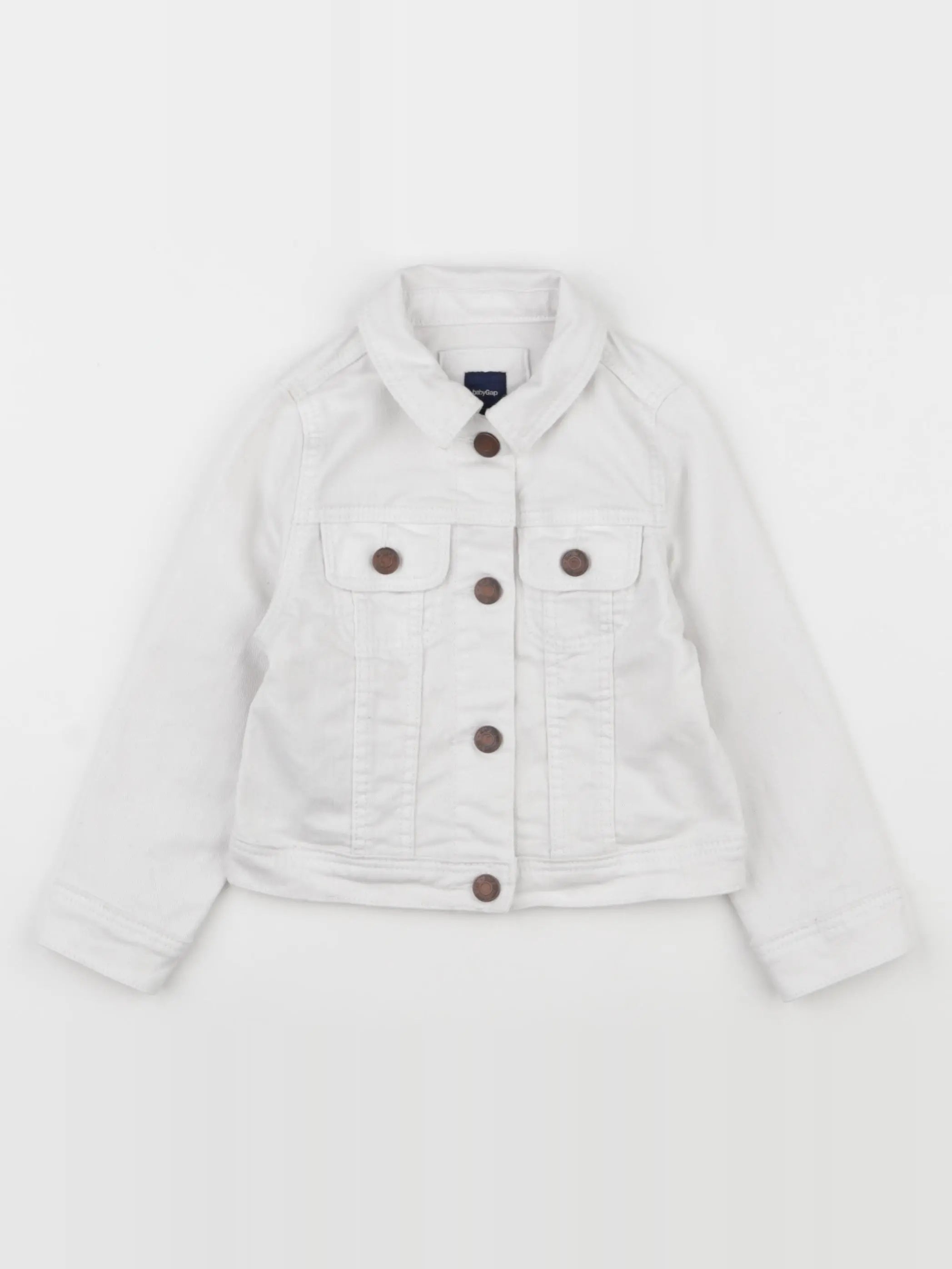 GAP - veste blanc - 2 ans