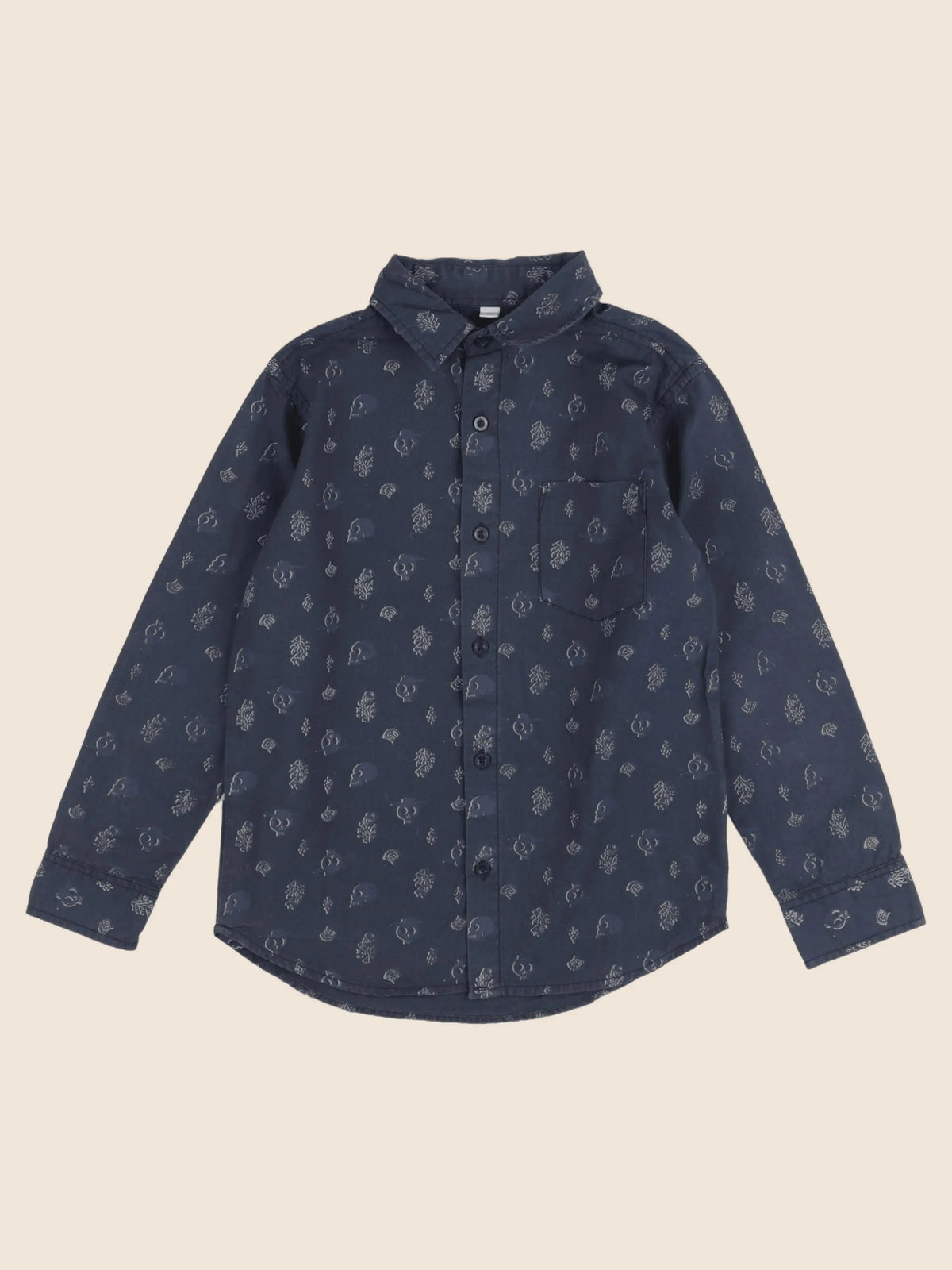 Vertbaudet - chemise bleu - 8 ans