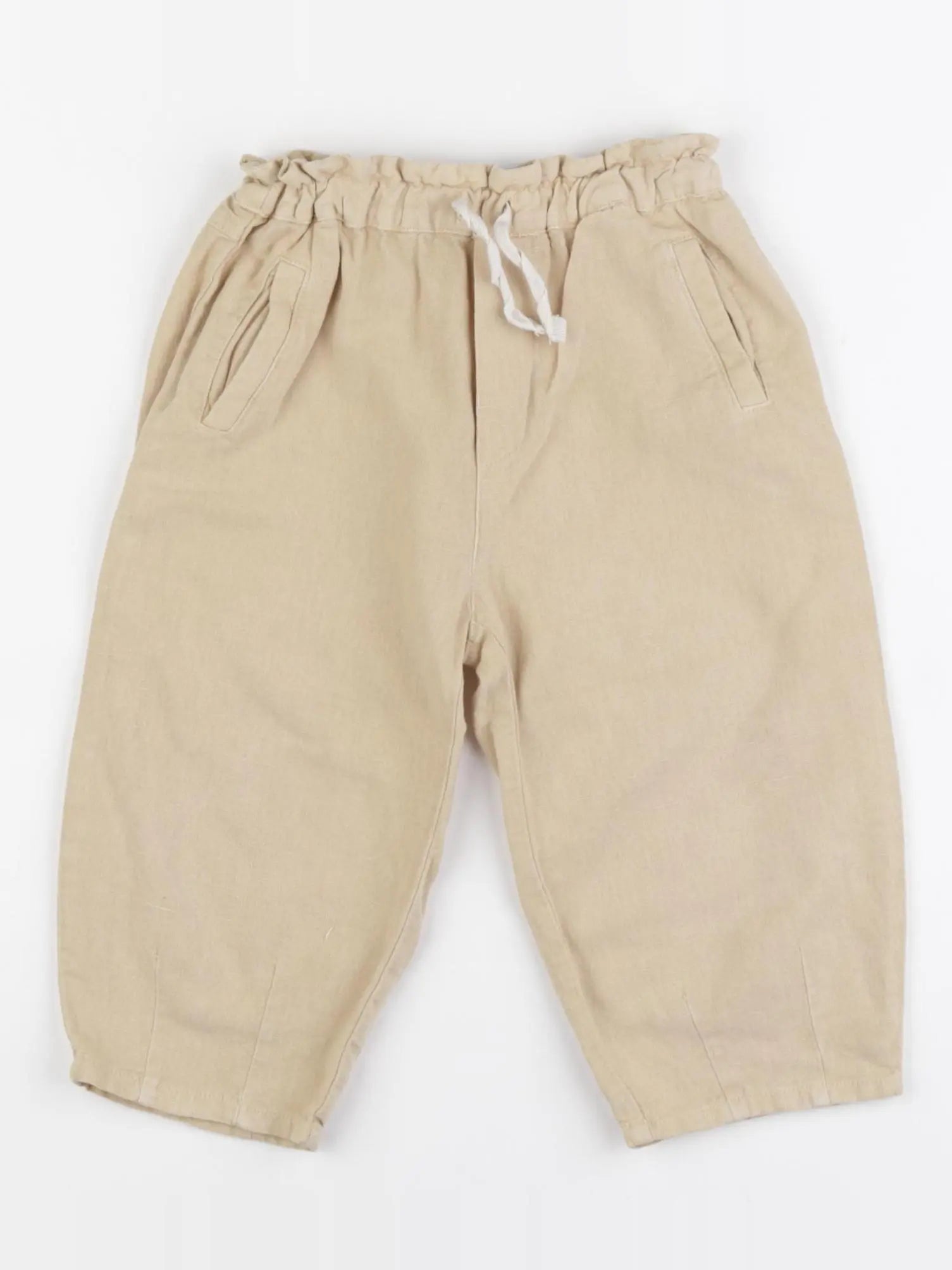 Zara - pantalon beige - 18 mois