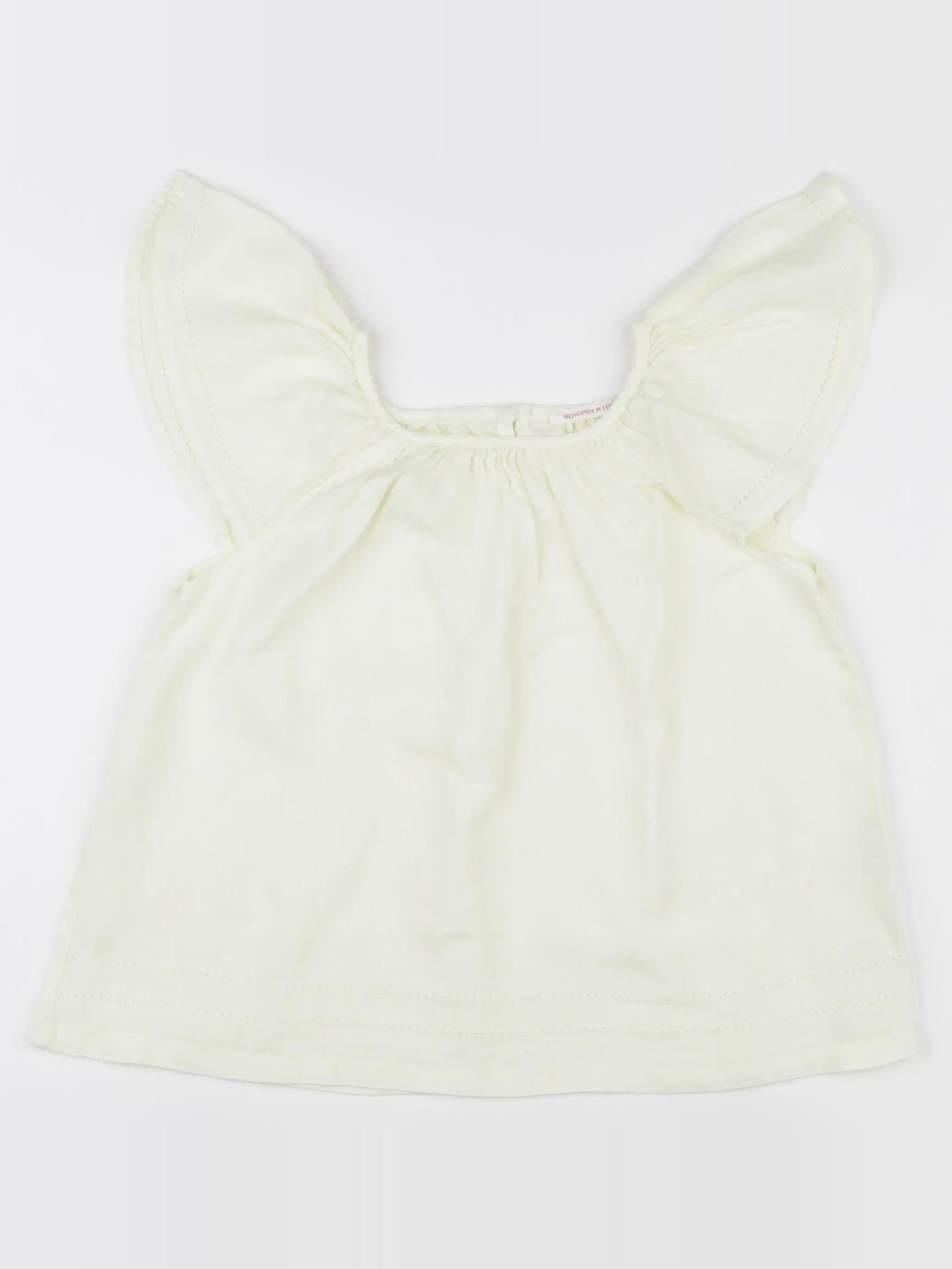 Monoprix - blouse jaune - 5 ans