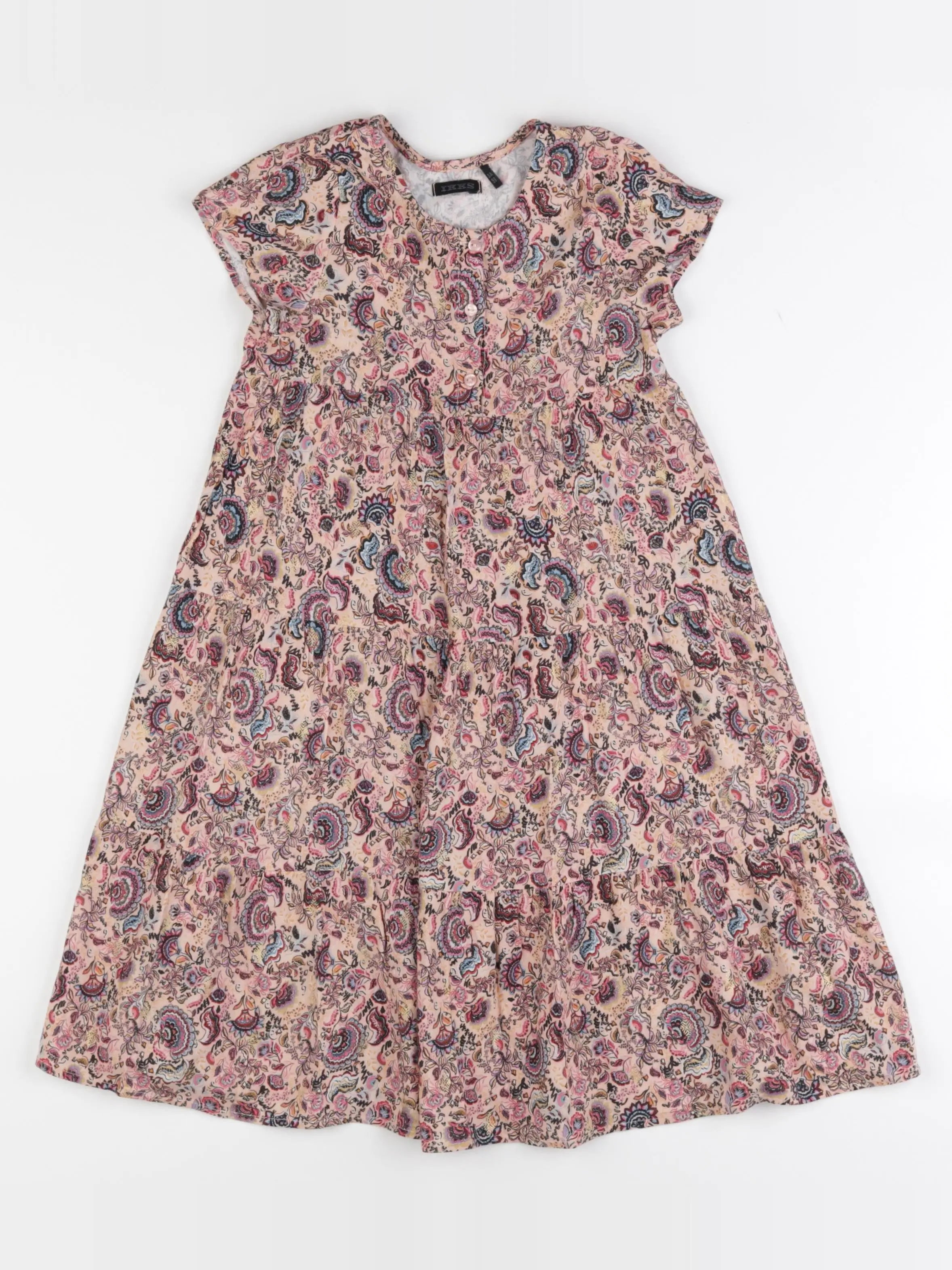 IKKS - robe rose - 3 ans