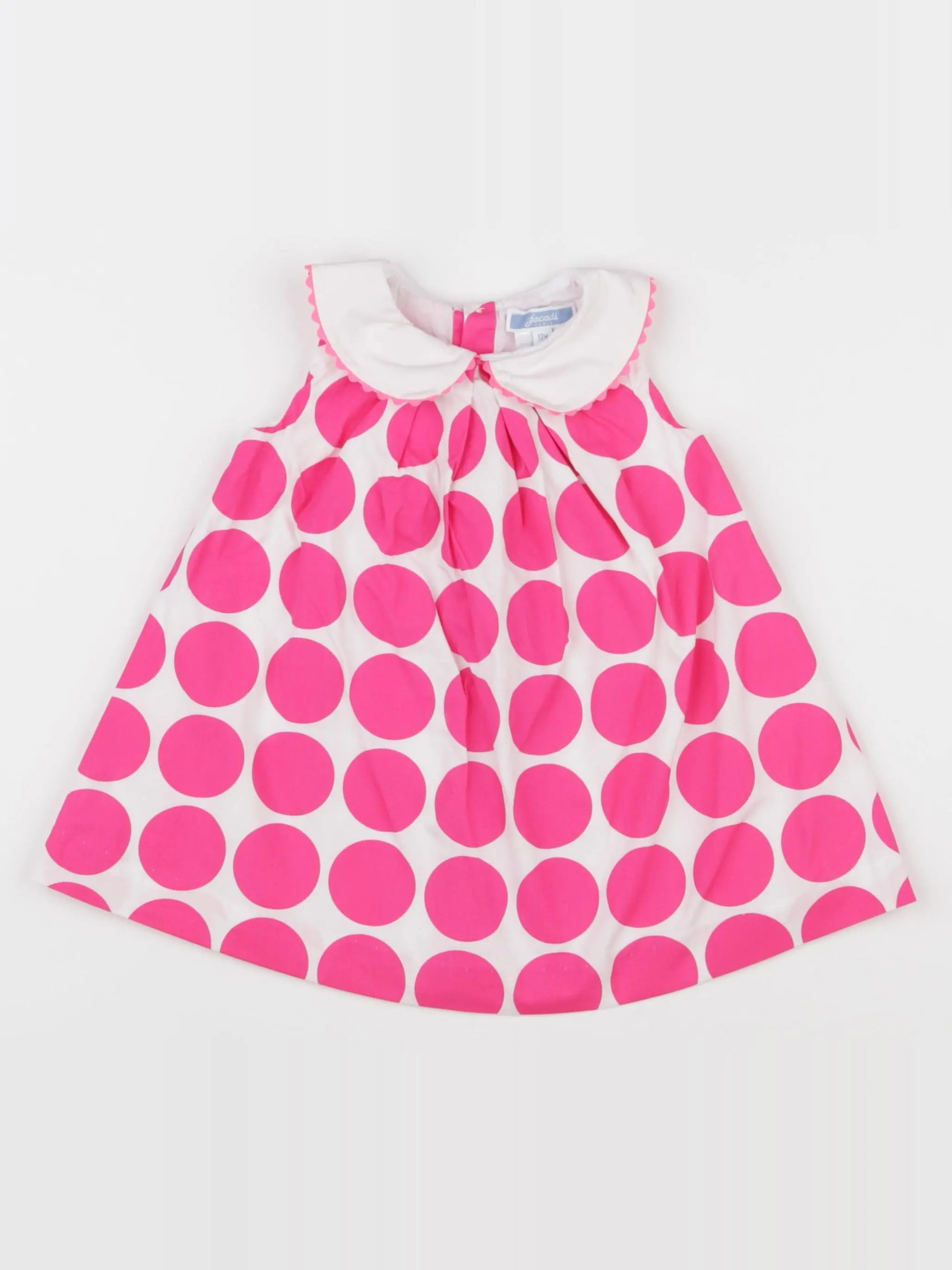 Jacadi - robe rose - 9 mois