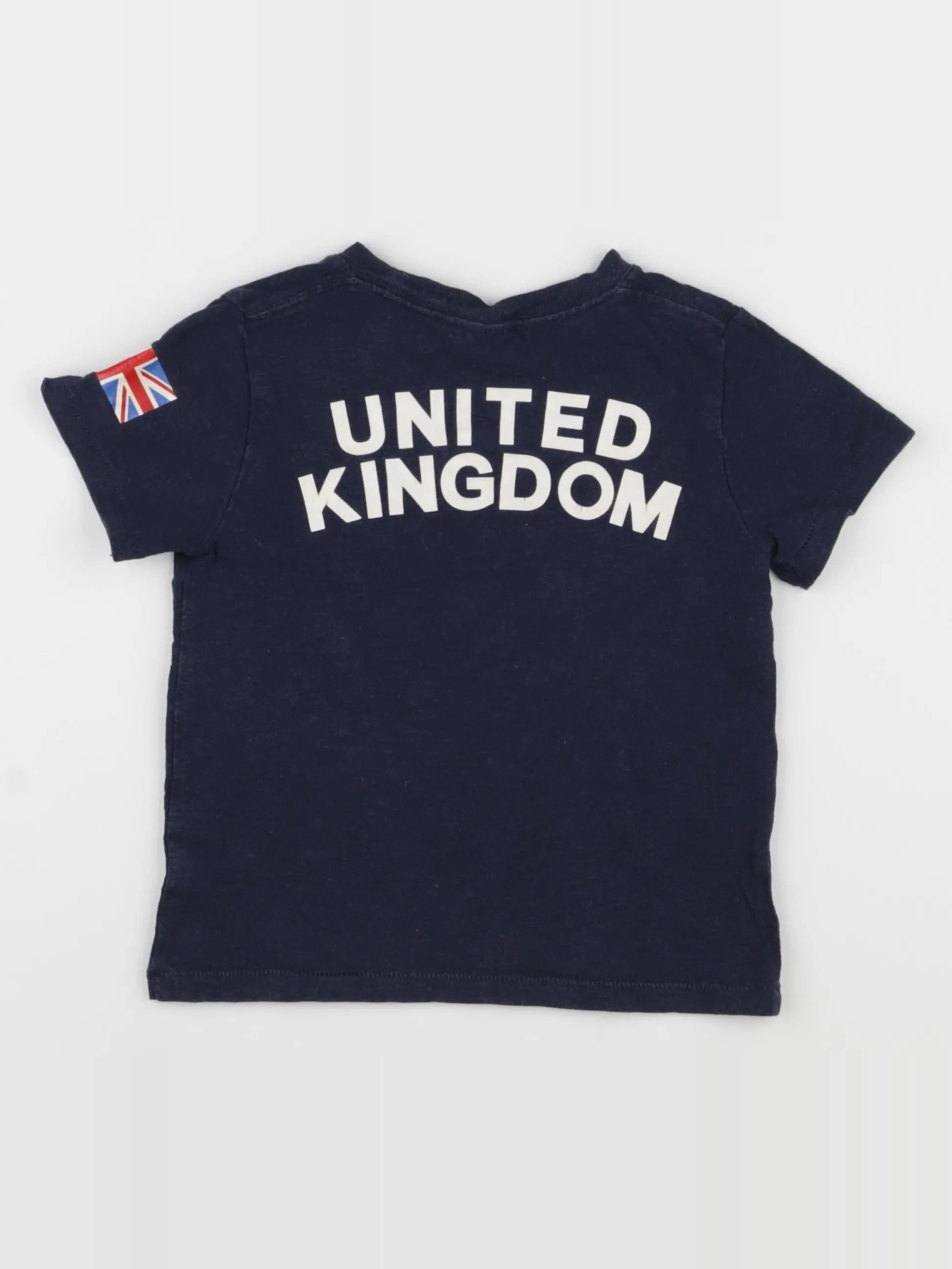 GAP - tee-shirt imprimé au dos bleu - 2 ans
