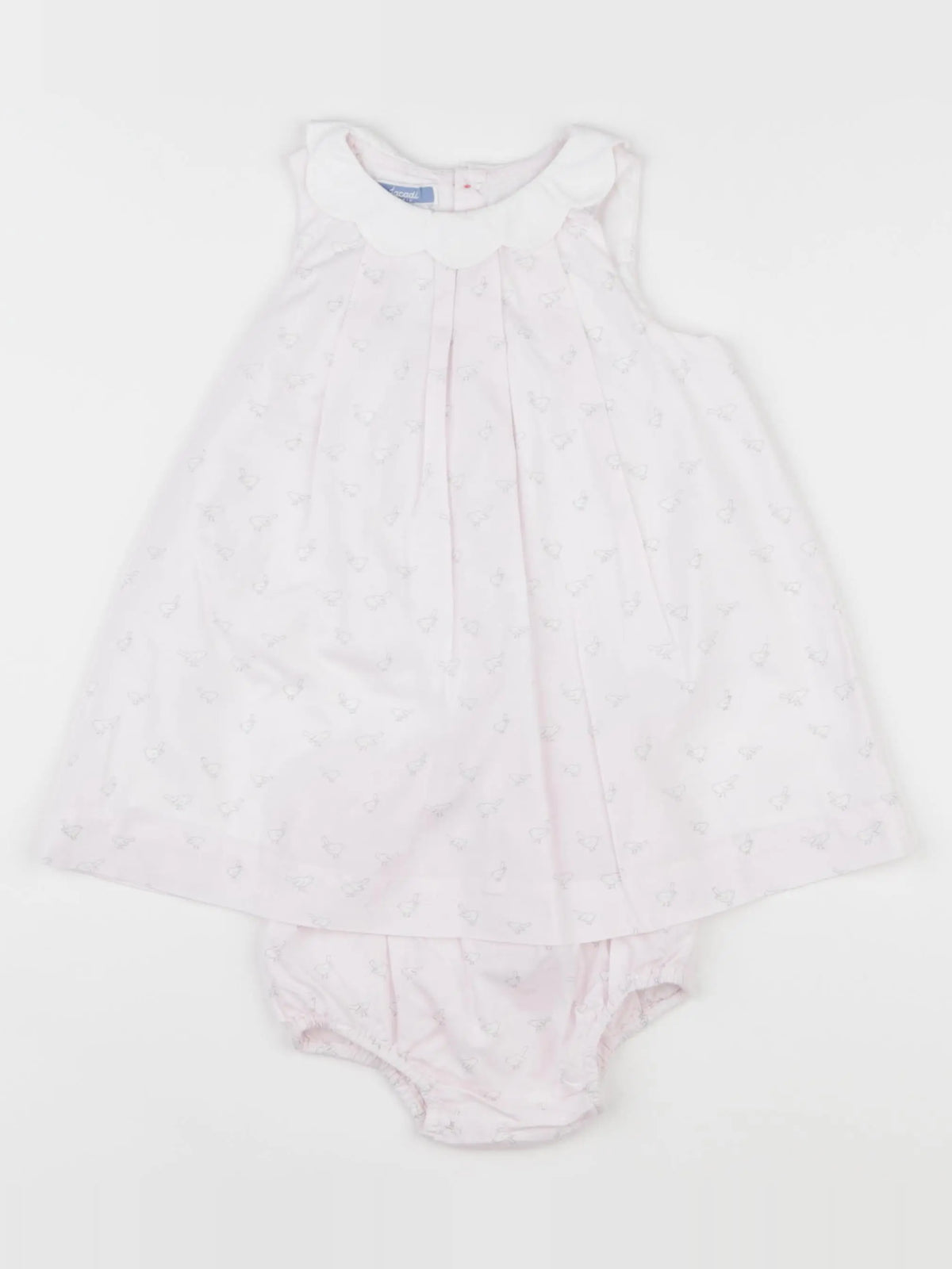 Jacadi - robe rose - 12 mois