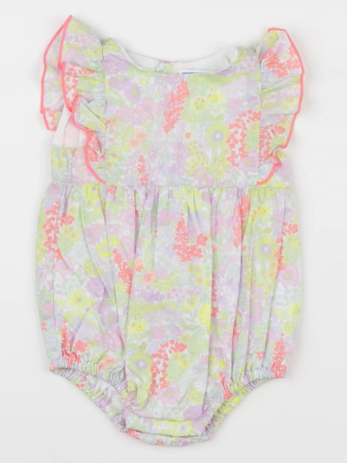 Jacadi - combinaison liberty multicolore - 3 mois