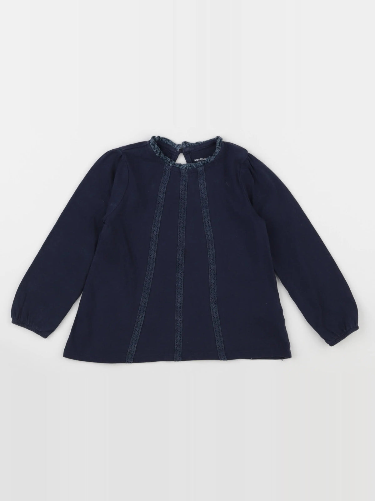 Vertbaudet - tee-shirt bleu - 3 ans