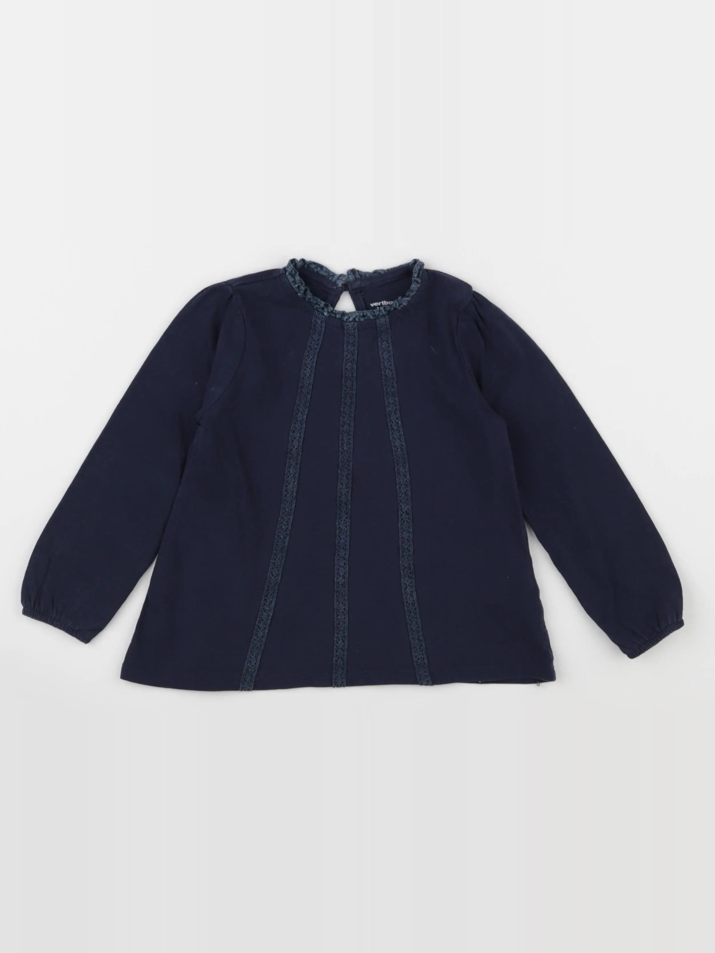 Vertbaudet - tee-shirt bleu - 3 ans