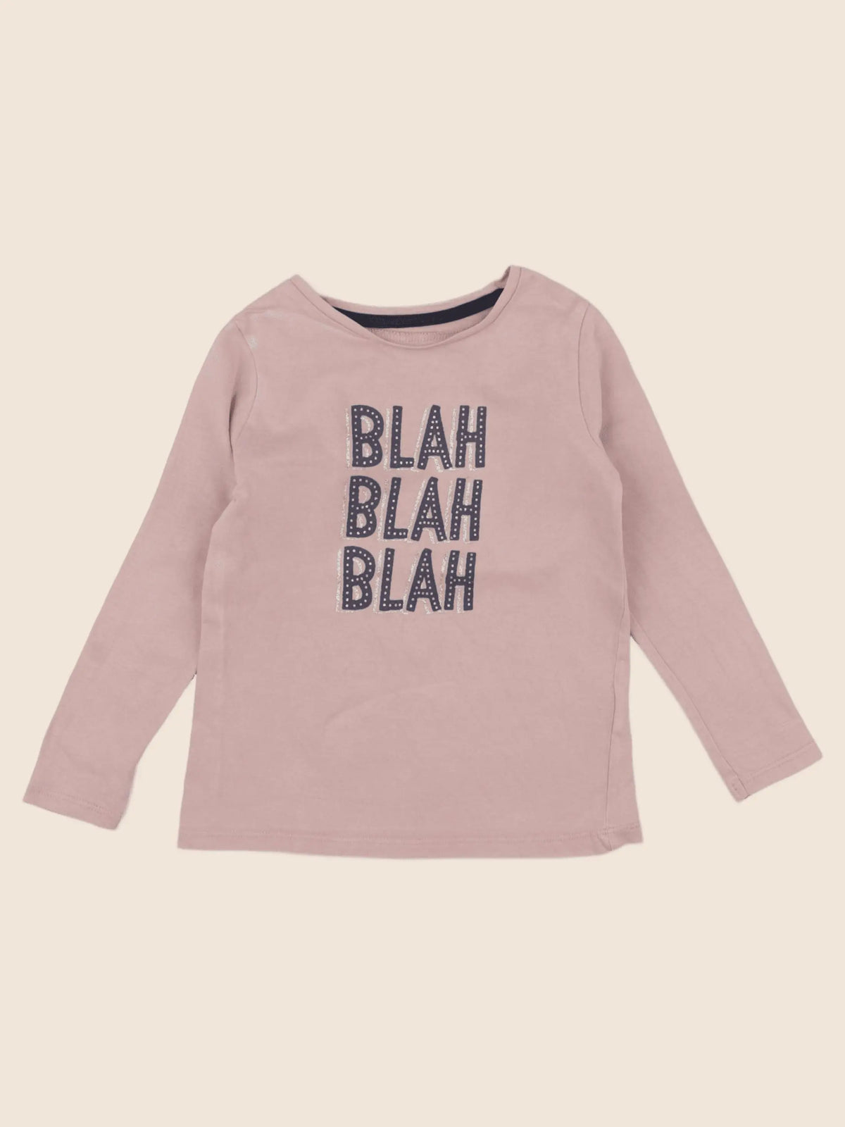 Vertbaudet - tee-shirt rose, or - 3 ans