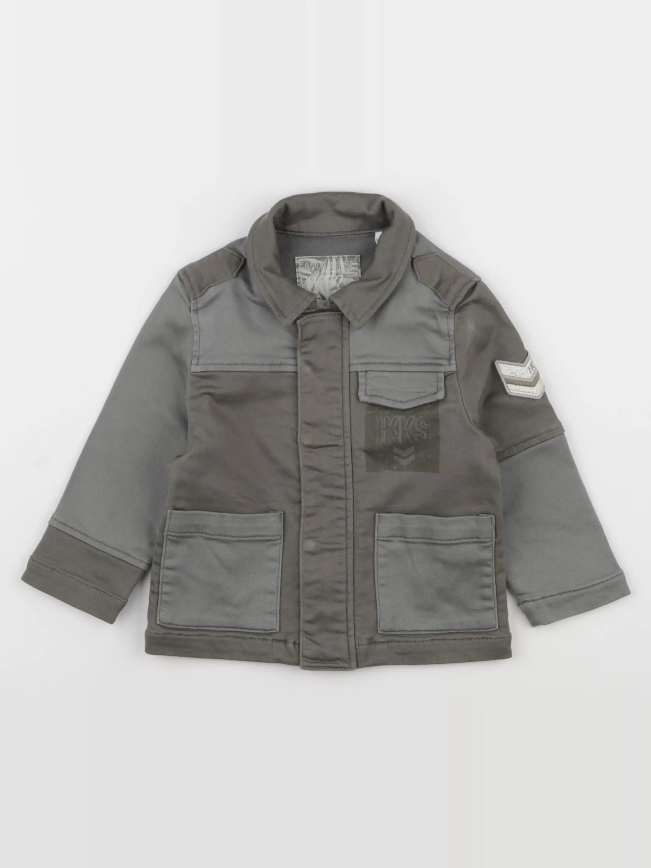 IKKS - veste imprimé au dos vert - 18 mois