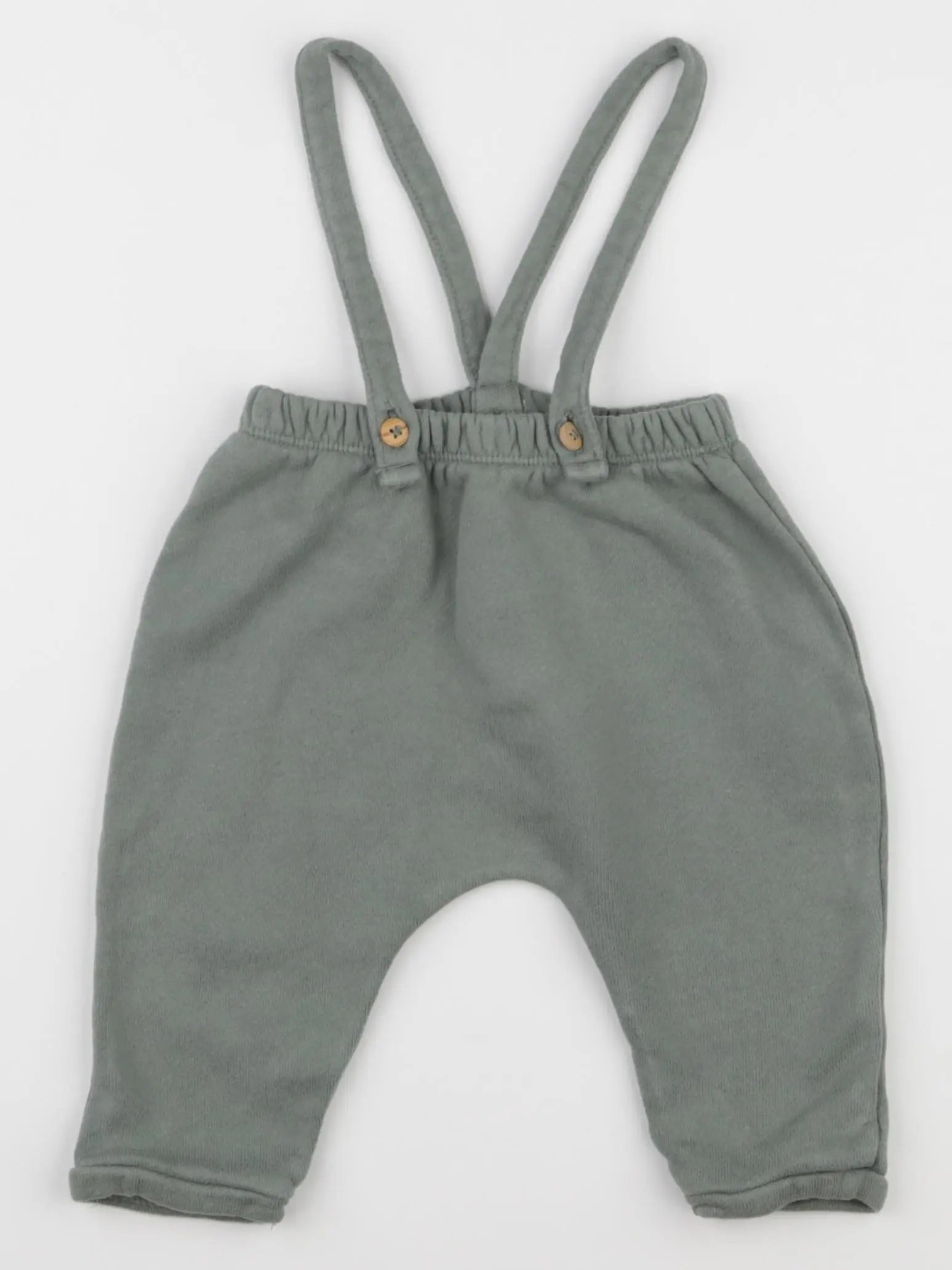 Zara - sarouel vert - 3/6 mois