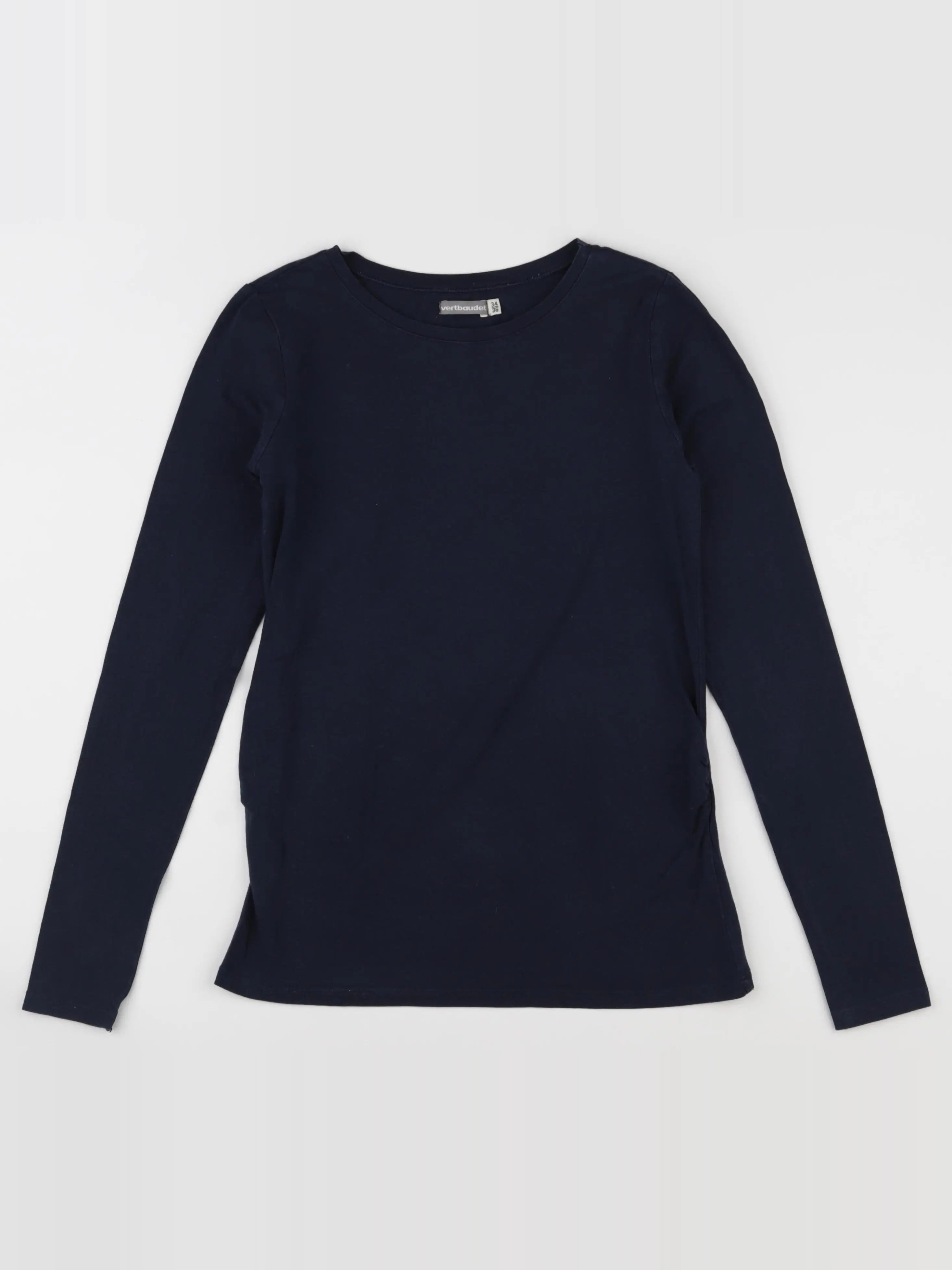 Vertbaudet - tee-shirt grossesse bleu - 34 à 36