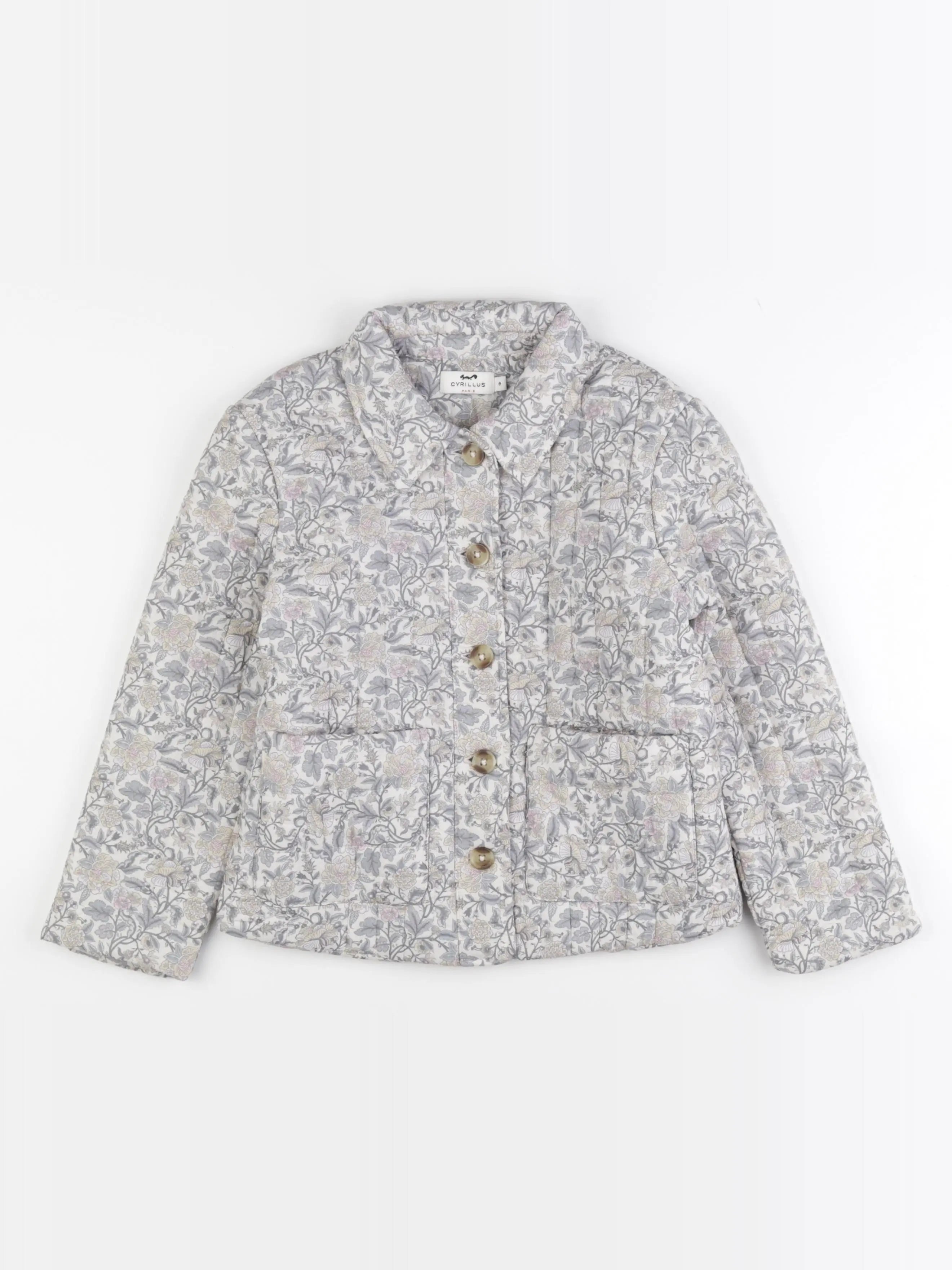 Cyrillus - veste multicolore - 8 ans