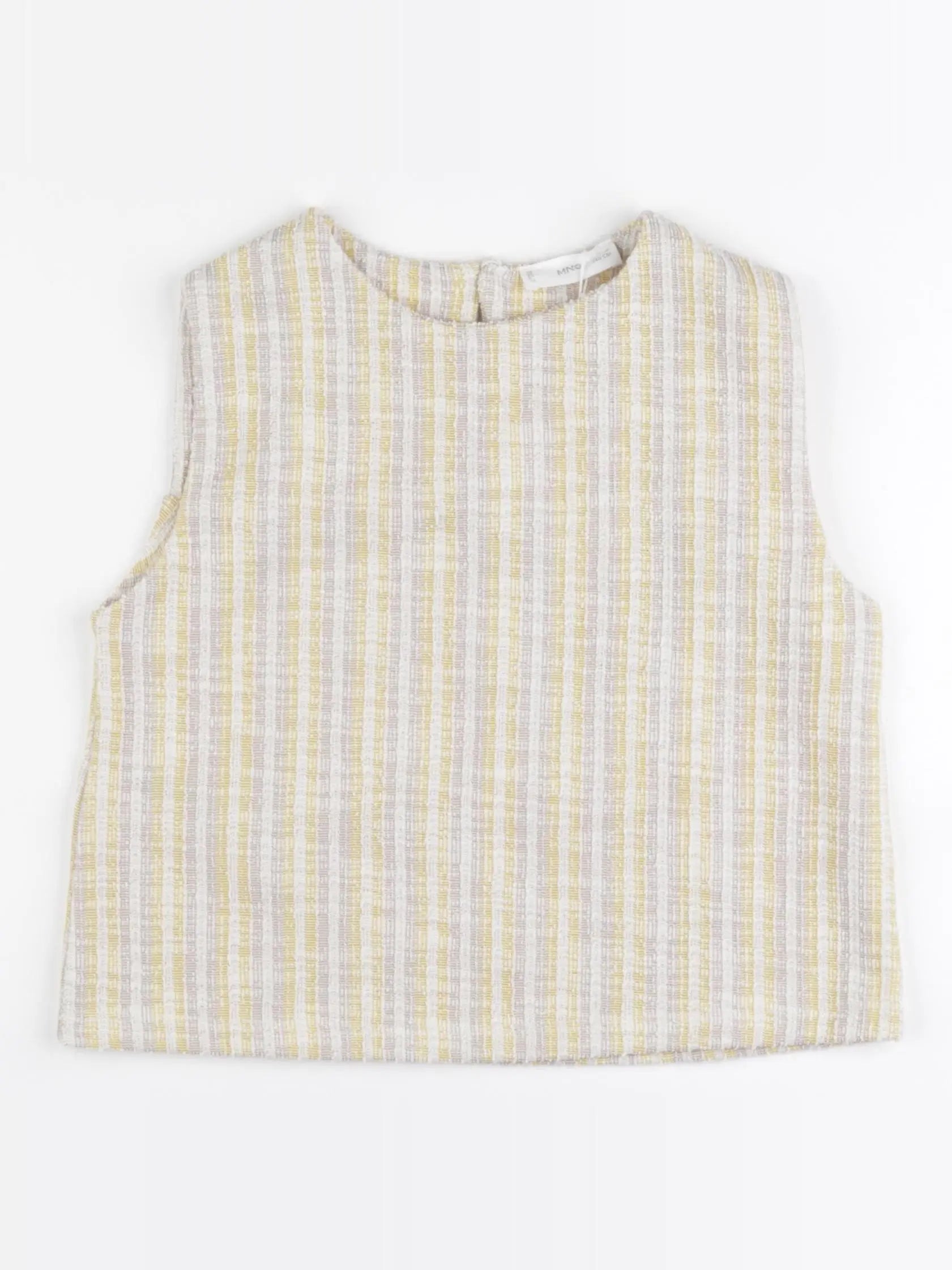 Mango - blouse jaune - 9/10 ans
