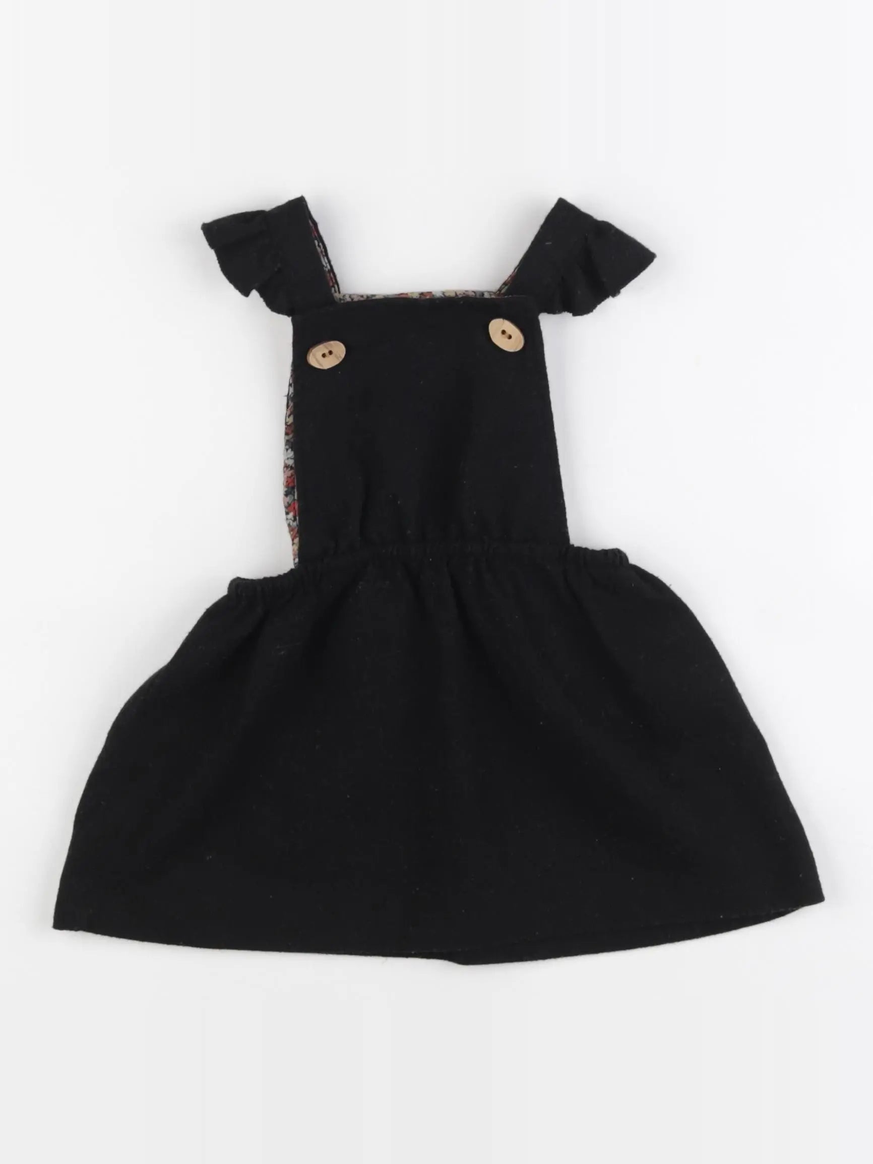 Zara - robe noir - 12/18 mois