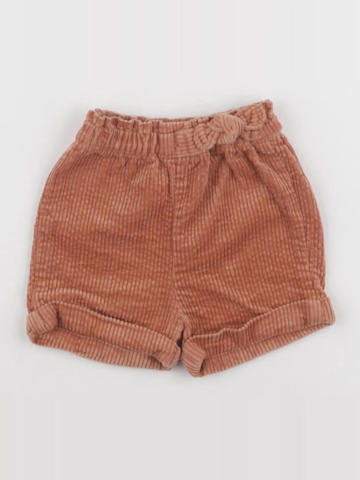 Vertbaudet - short marron - 3 mois
