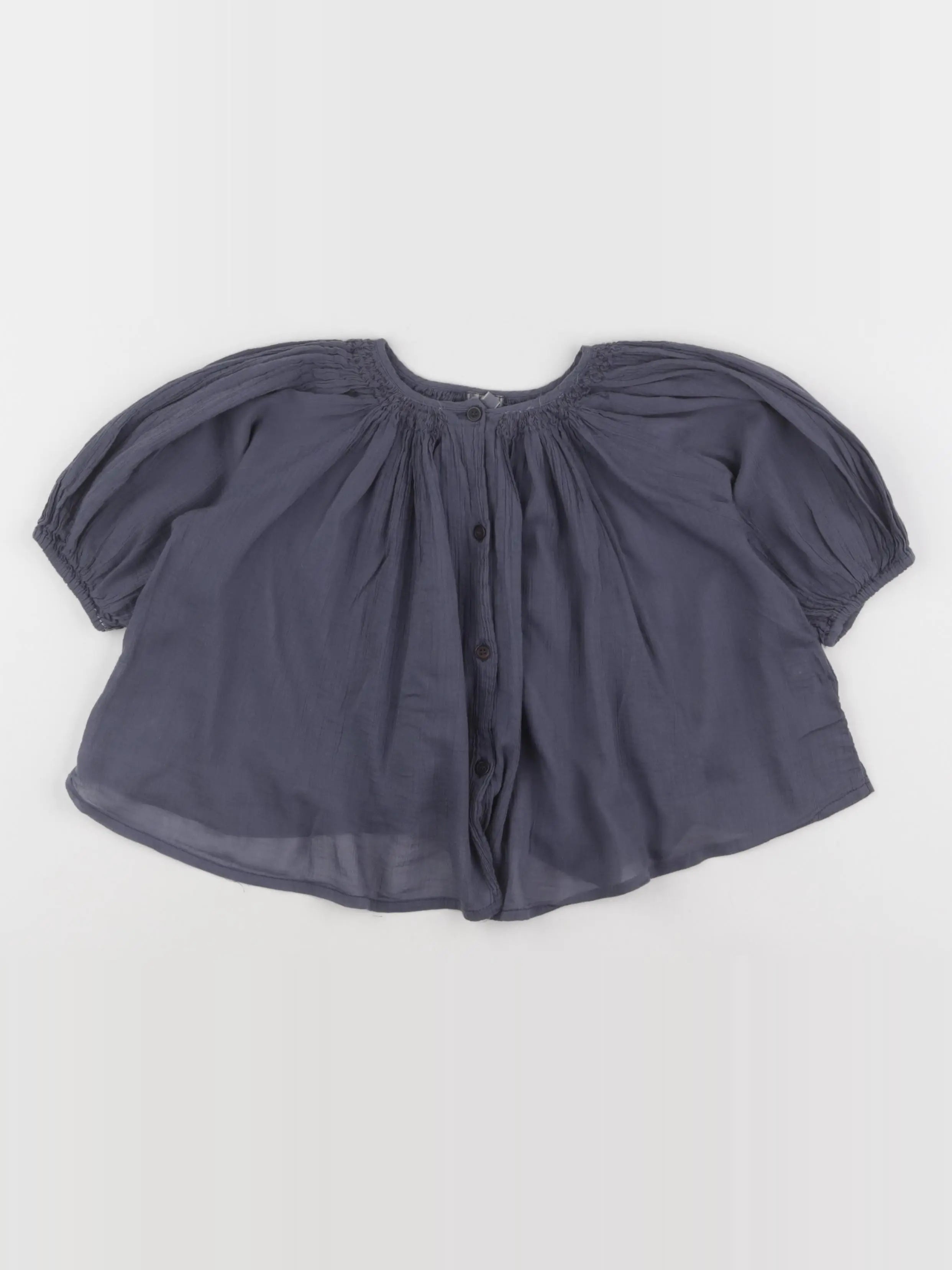 Bonton - blouse gris - 4 ans