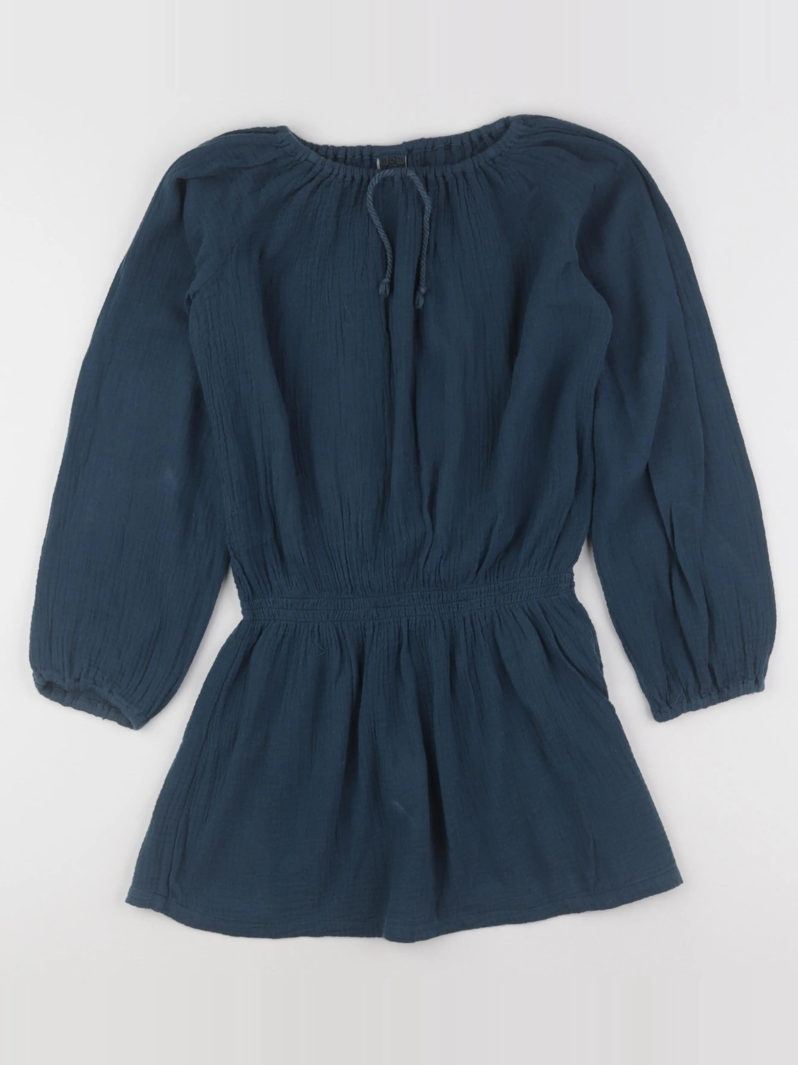 Bonton - blouse bleu - 10 ans