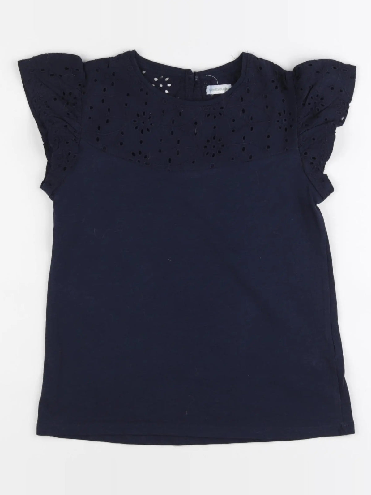 Vertbaudet - tee-shirt bleu - 10 ans