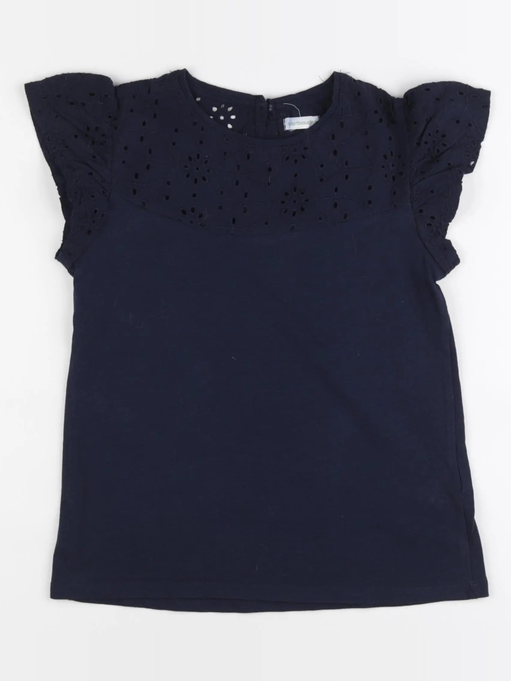 Vertbaudet - tee-shirt bleu - 10 ans