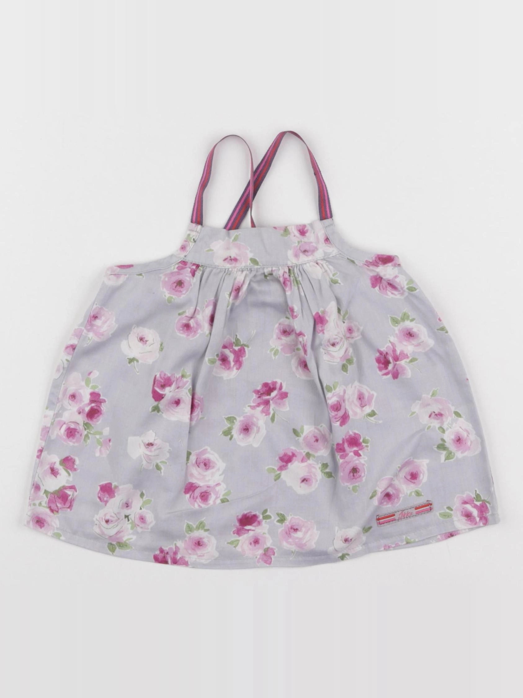 IKKS - blouse gris, rose - 18 mois