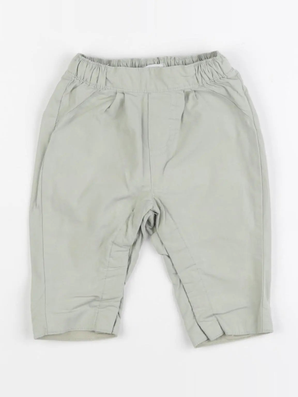 Vertbaudet - pantalon vert - 1 mois
