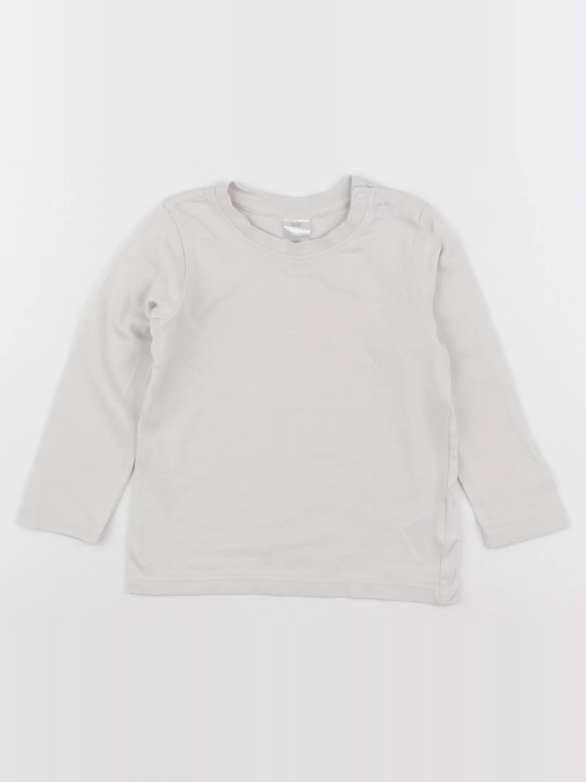 H&M - tee-shirt beige - 12/18 mois