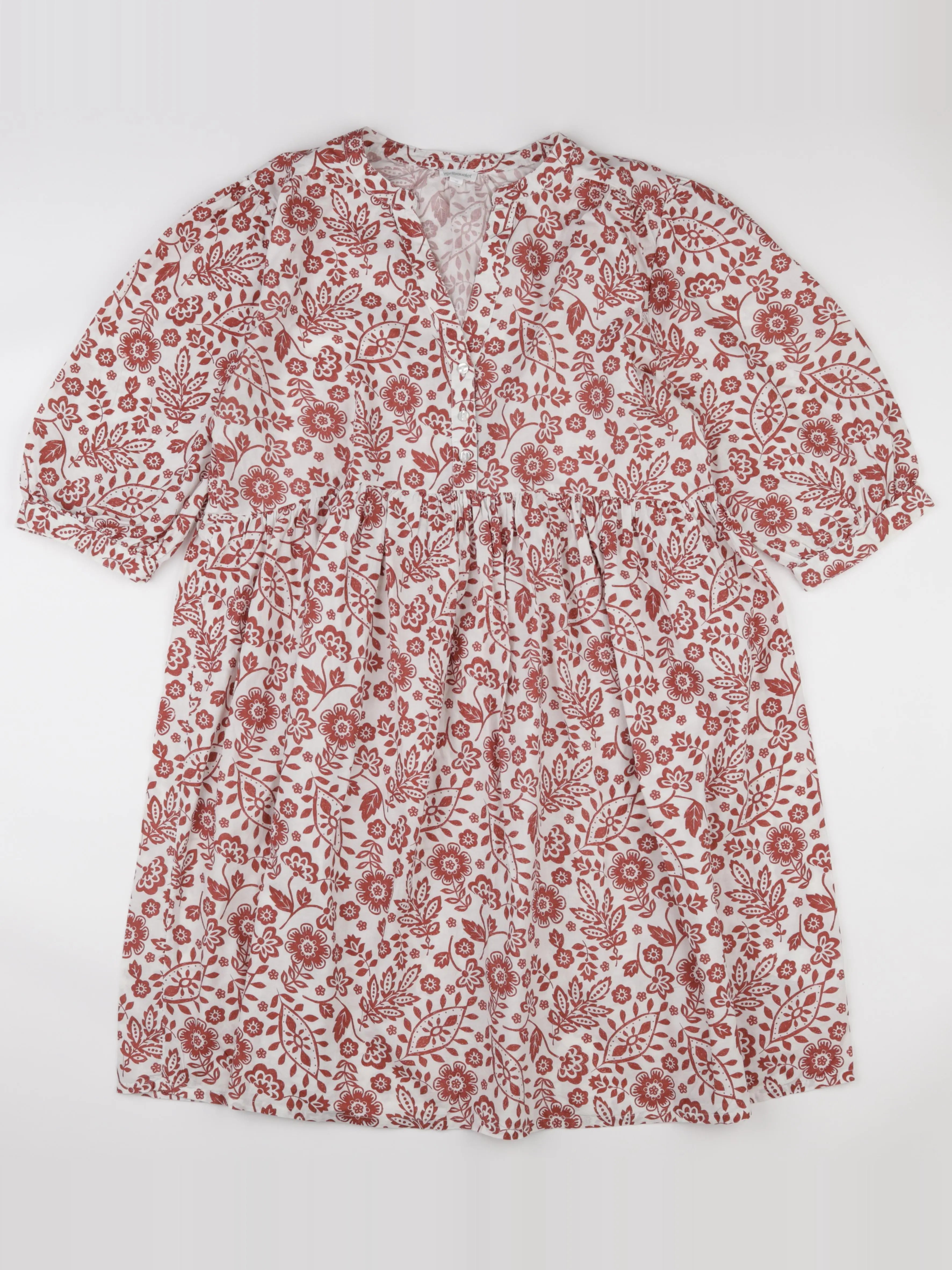 Vertbaudet - robe grossesse rouge - 42