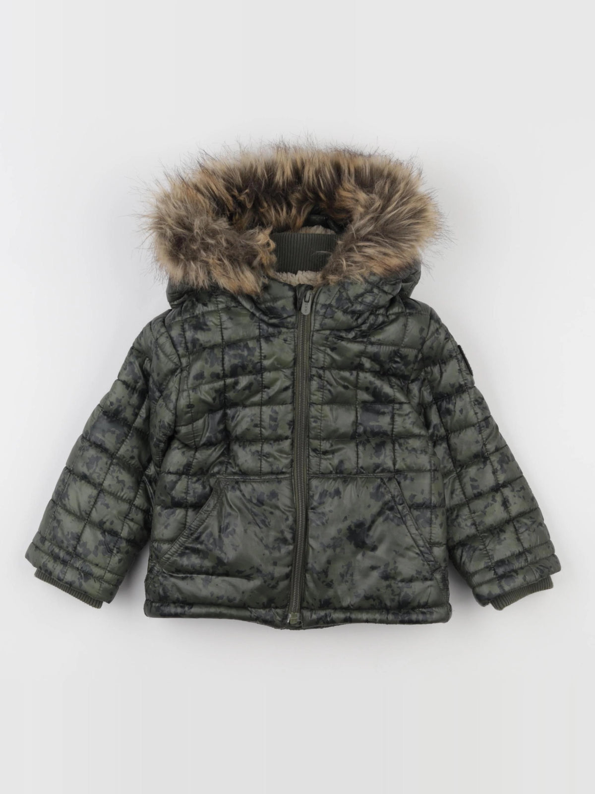 IKKS - doudoune vert - 18 mois