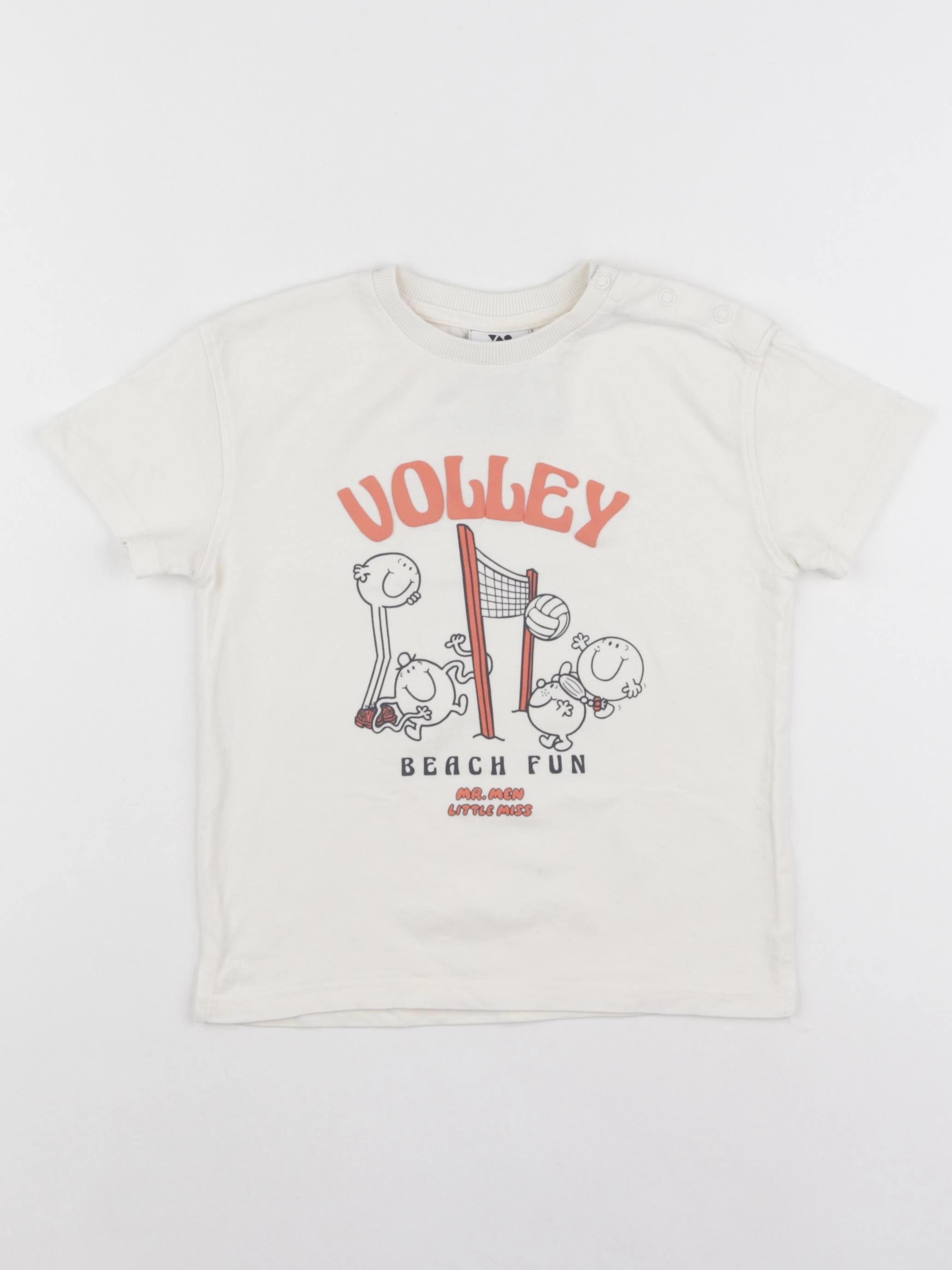 Tape à l'oeil - tee-shirt imprimé au dos beige - 3 ans