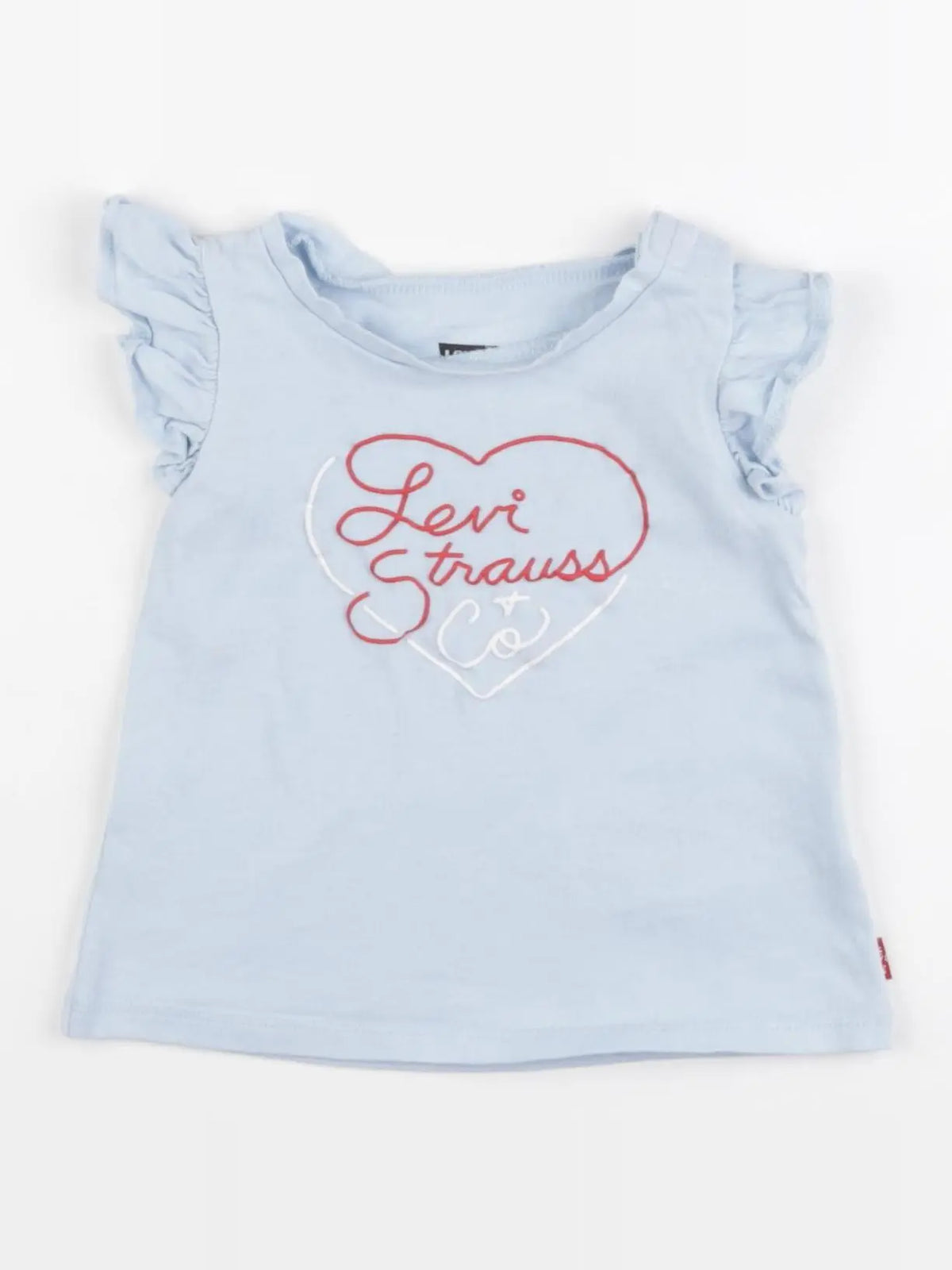 Levi's - tee-shirt bleu - 12 mois