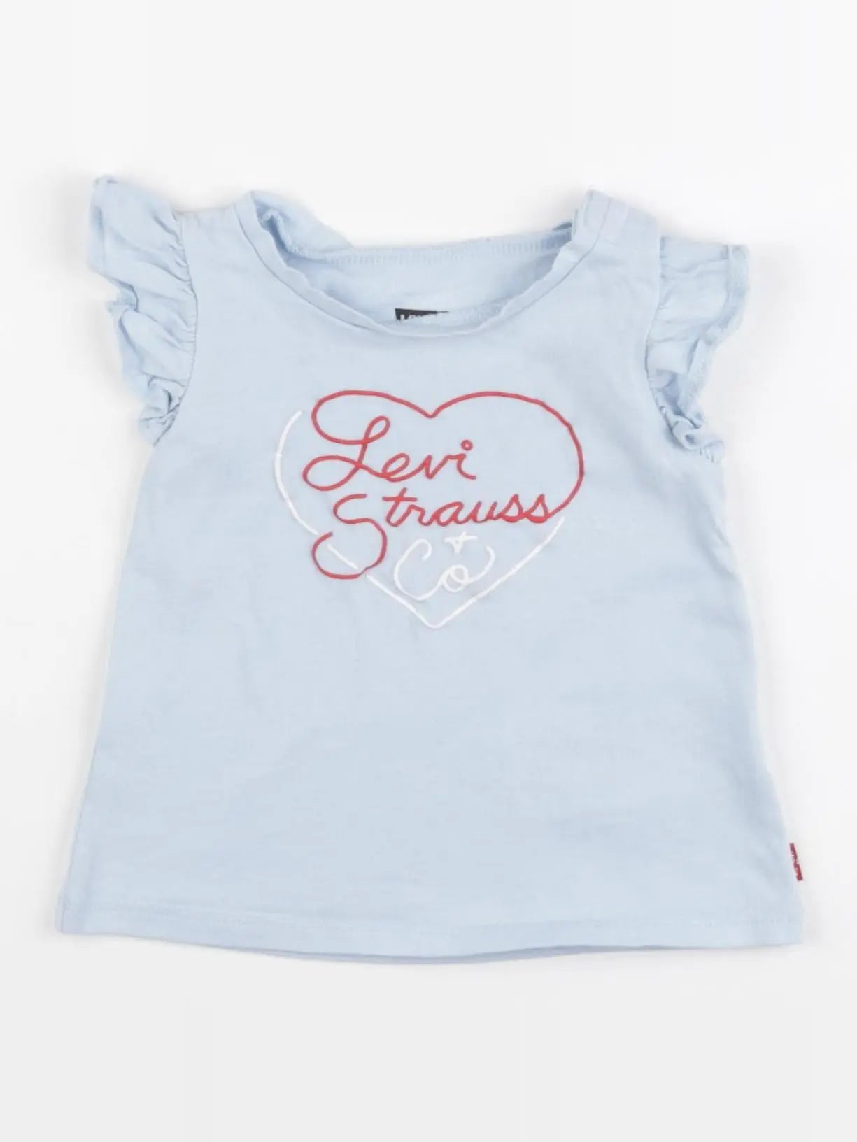 Levi's - tee-shirt bleu - 12 mois