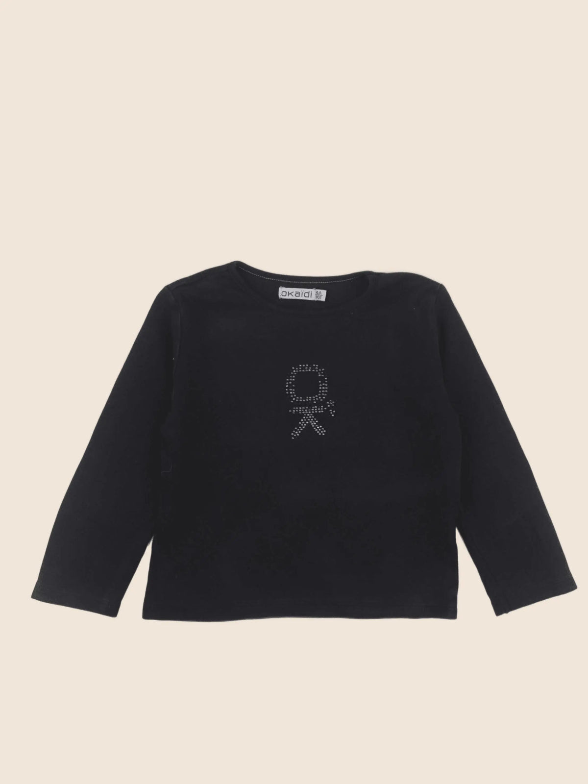 Okaidi - tee-shirt noir - 4 ans