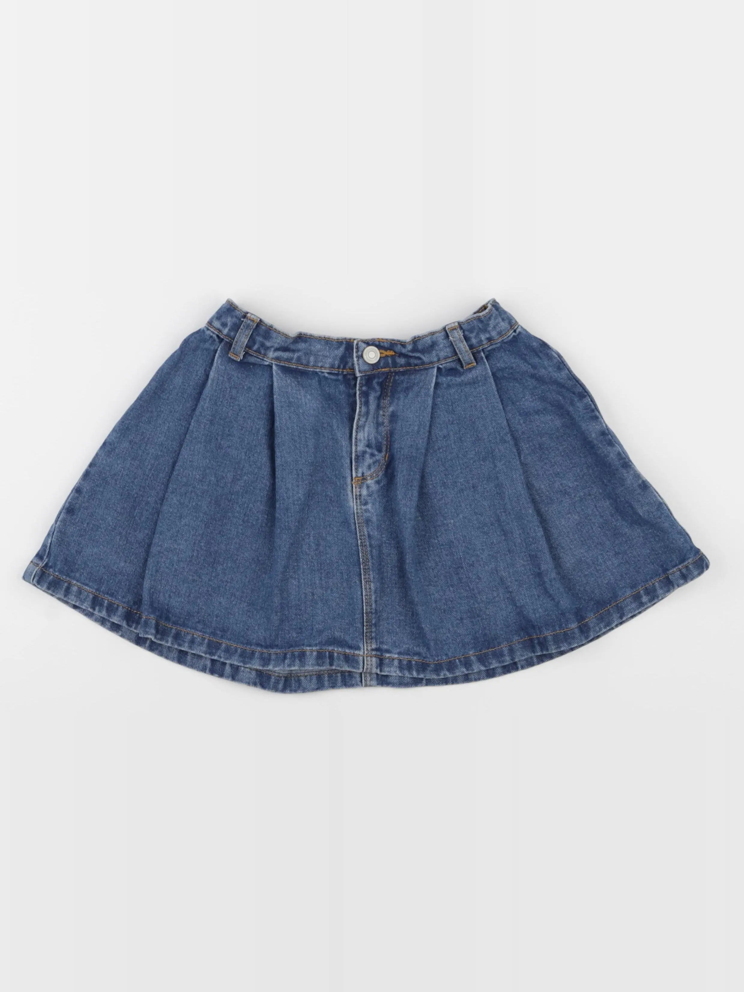 Vertbaudet - jupe bleu - 6 ans