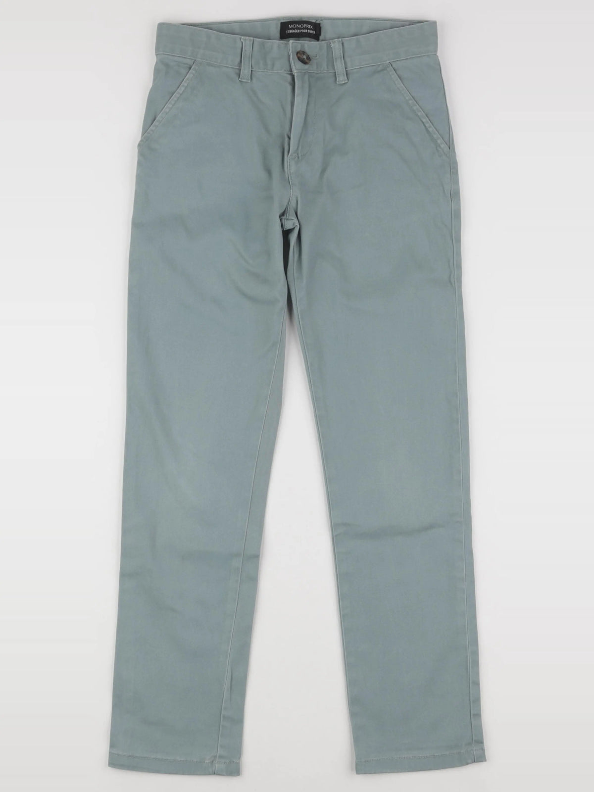 Monoprix - jean vert - 10 ans